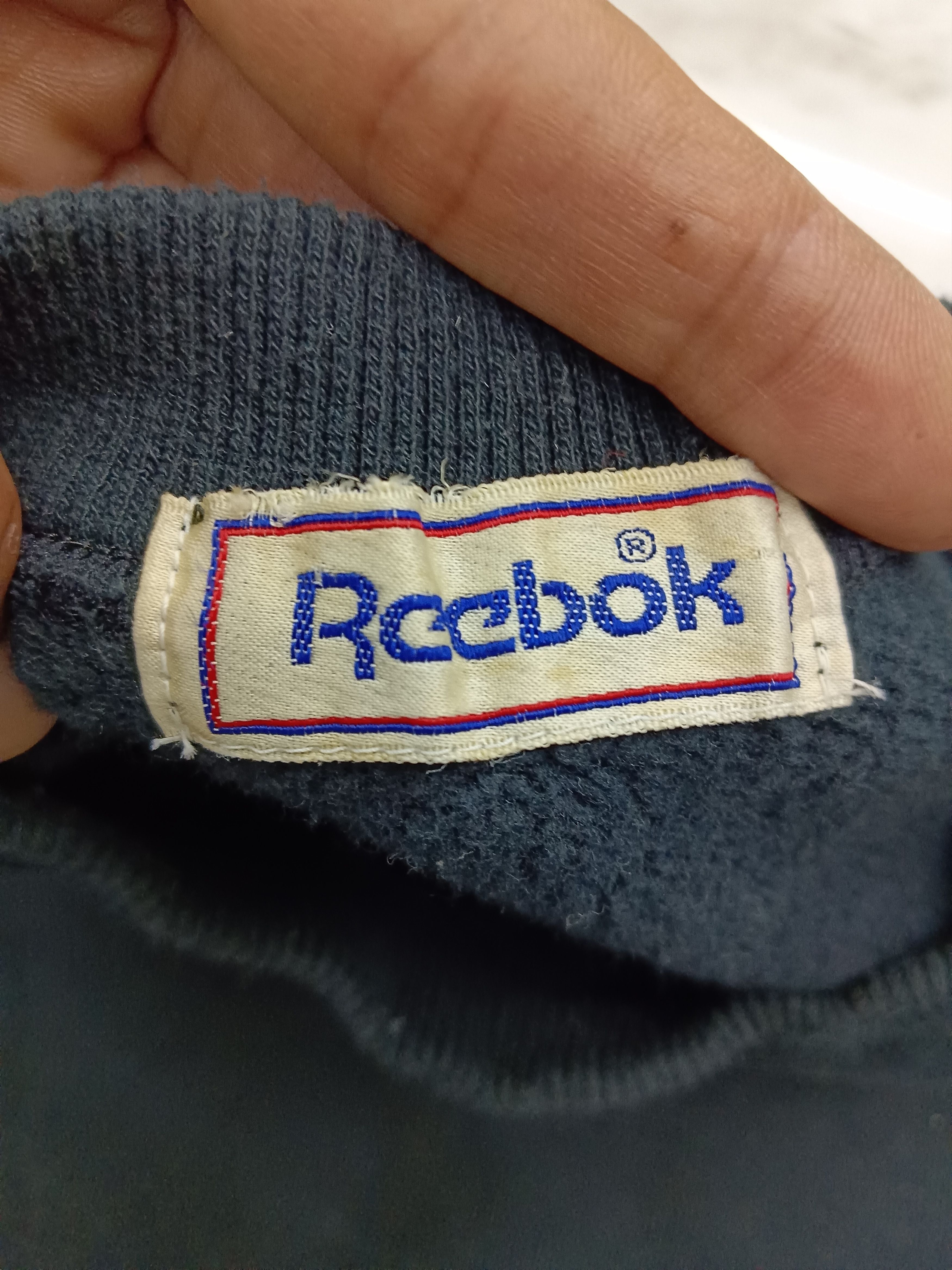 Reebok Vintage 90s Reebok Spellout Sweatshirt Size US L / EU 52-54 / 3 - 4 Thumbnail