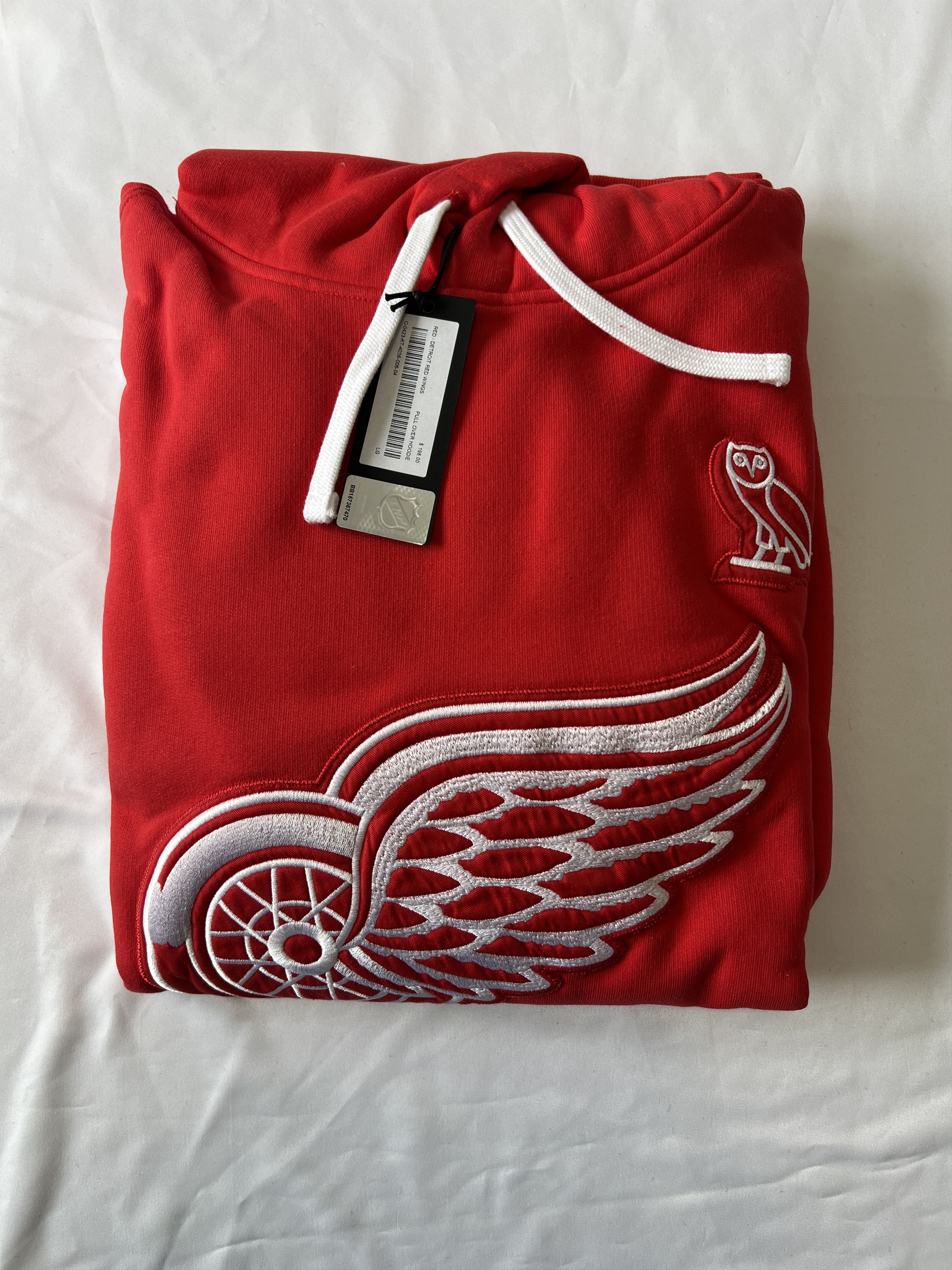 Drake OVO x NHL Detroit Red Wings Hoodie Size US L / EU 52-54 / 3 - 3 Thumbnail