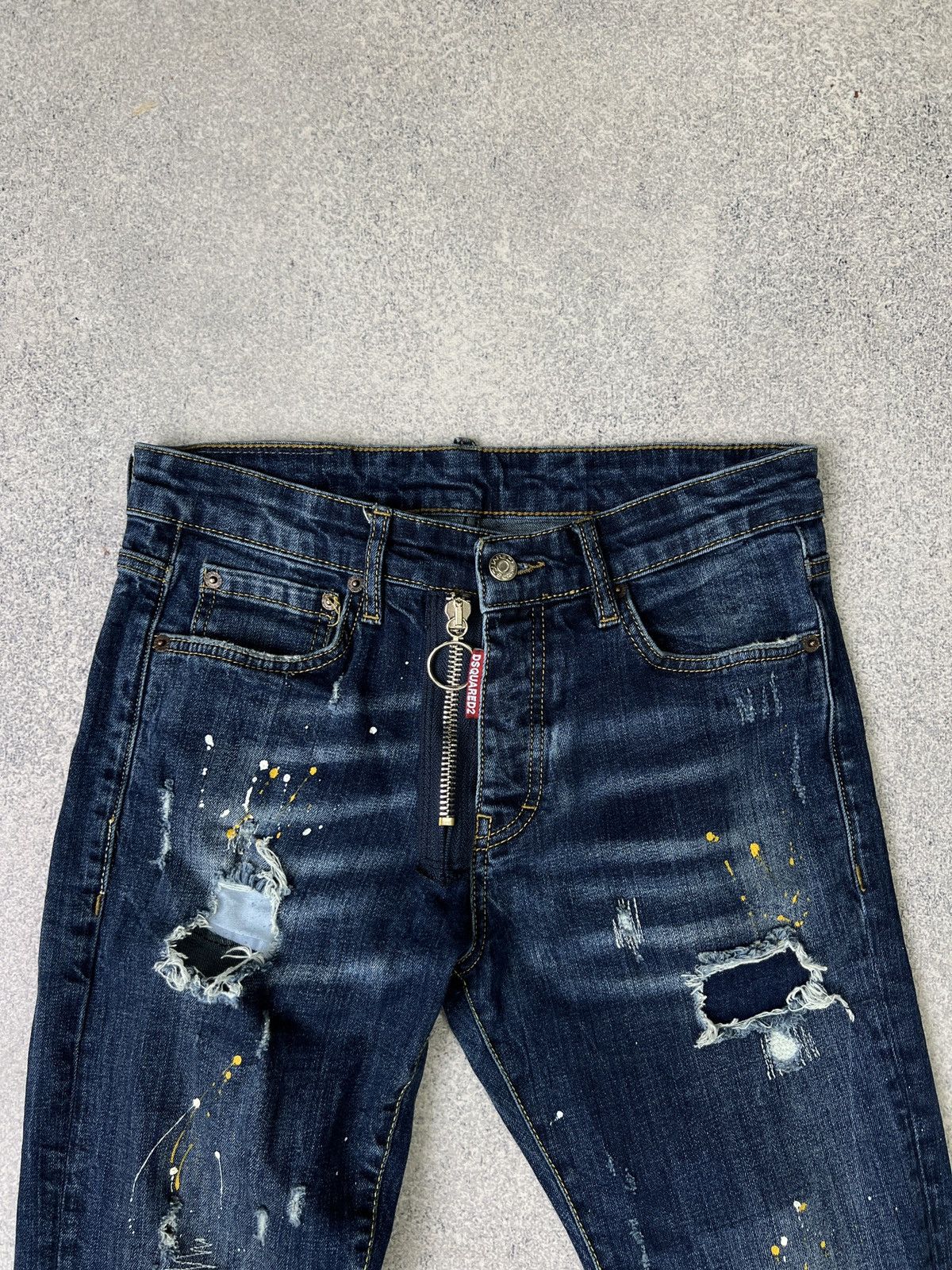 Designer × Dsquared2 × Vintage Vintage Dsquared2 Denim Luxury Jeans Size US 30 / EU 46 - 8 Thumbnail