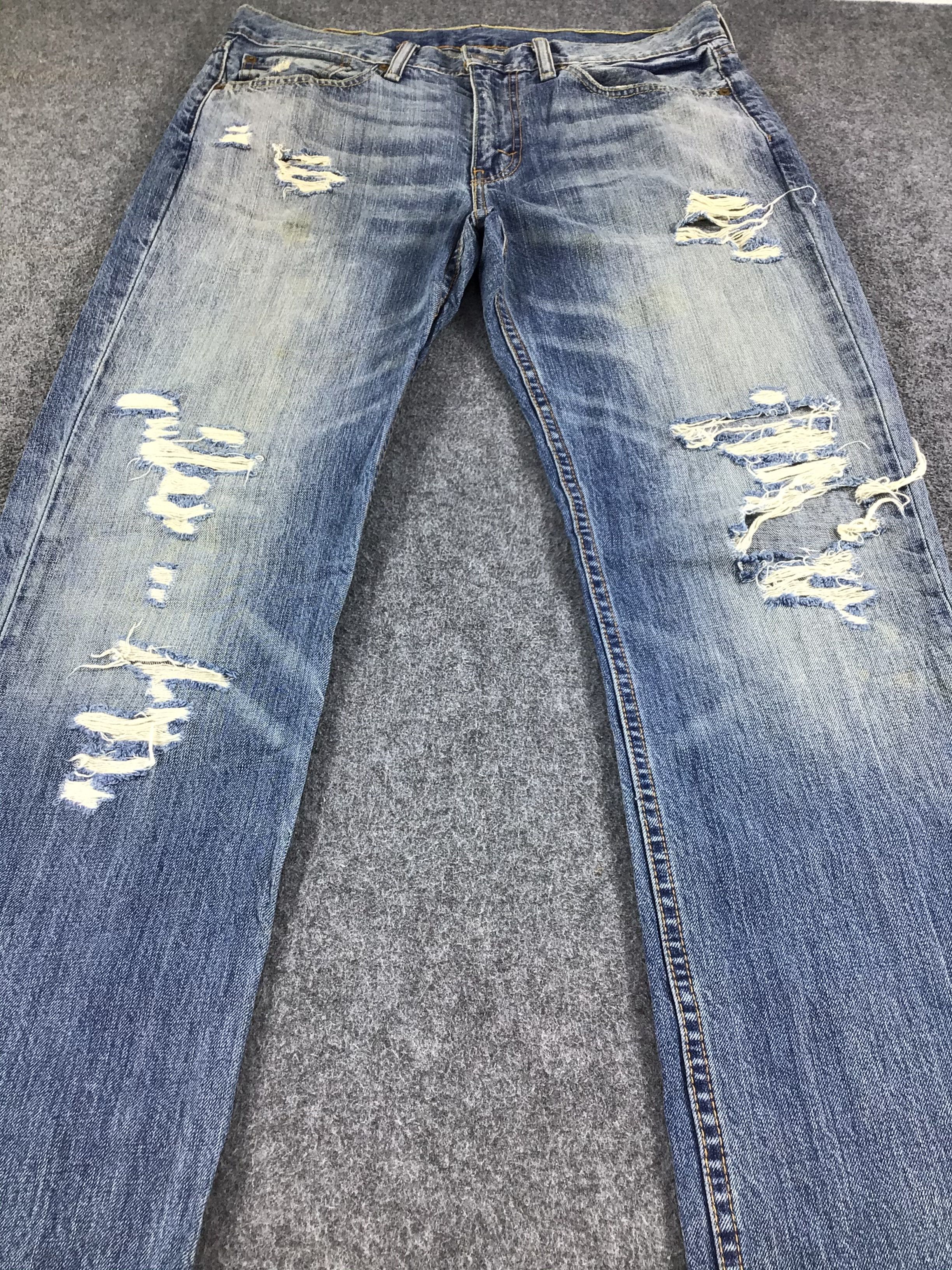 Levi's Vintage Levis 514 Jeans-JM518 Size US 35 - 2 Thumbnail