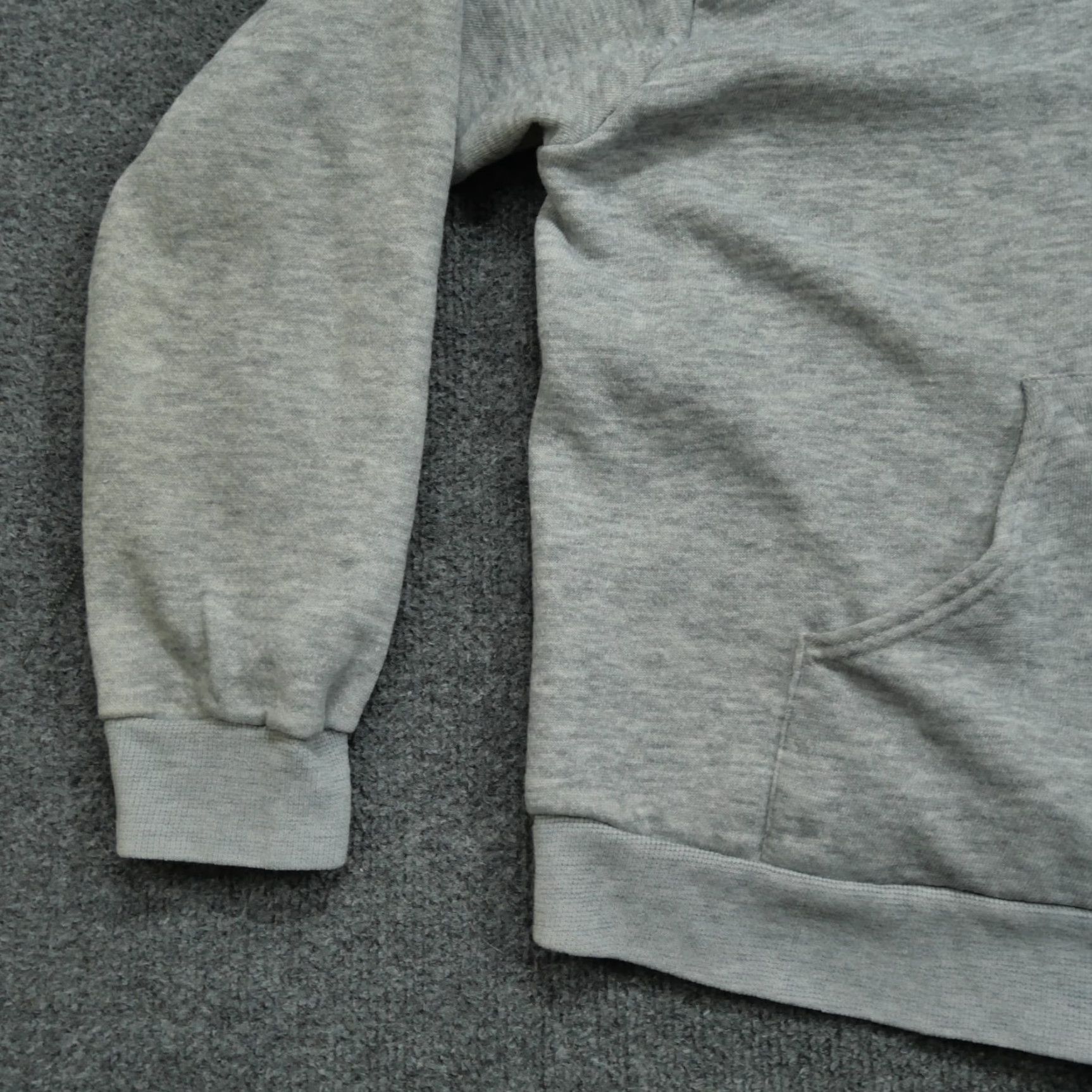 Vintage VINTAGE Bassett Walker Hoodie Full Zip L Mens Large Grey Thermal Lined 90s Size US L / EU 52-54 / 3 - 3 Thumbnail