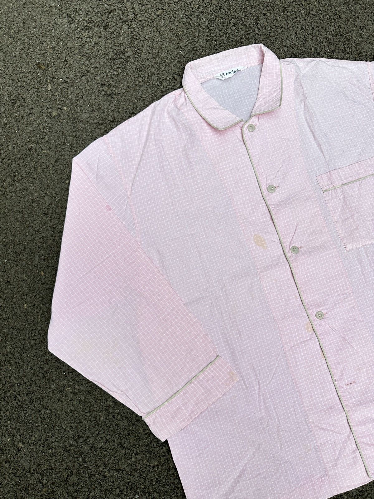 Yohji Yamamoto YOHJI YAMAMOTO Y’S FOR LIVING PAJAMAS SHIRT Size US XL / EU 56 / 4 - 2 Thumbnail