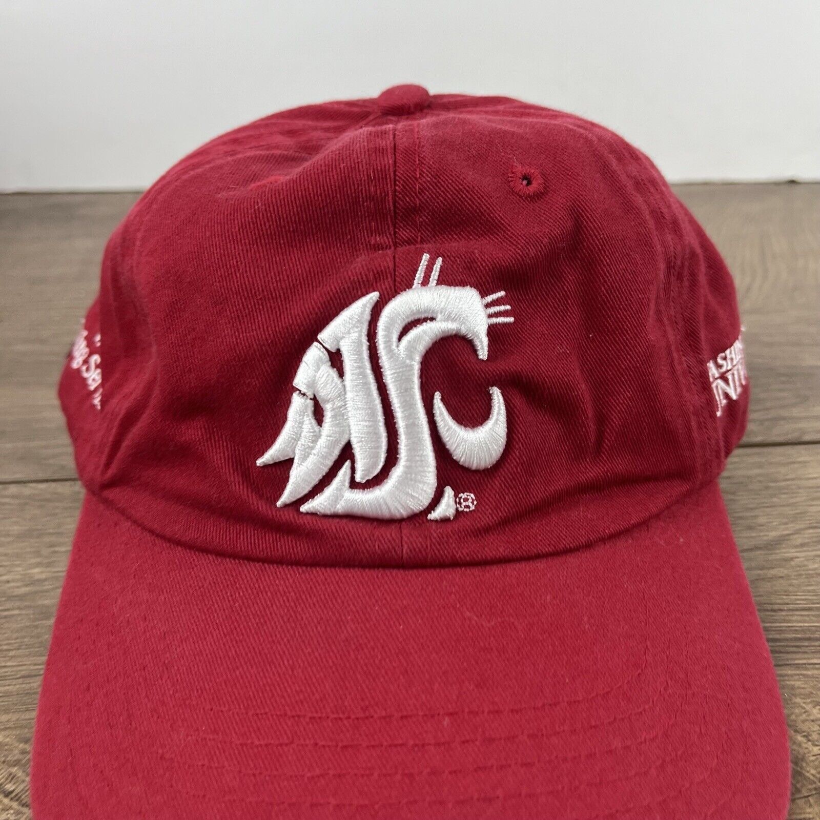 Other Washington State Cougars Hat Red NCAA Cougars Cap Adjustable Size ONE SIZE - 6 Thumbnail