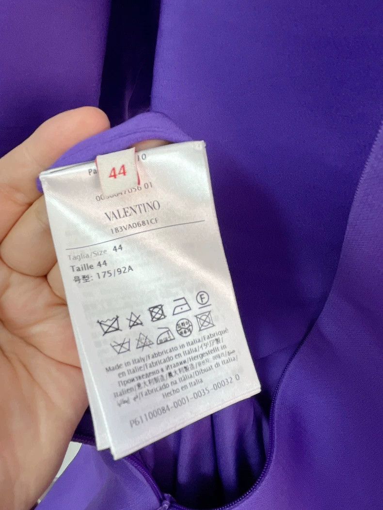 Valentino Valentino Purple heavy work beaded dress Size XXL / US 16-18 / IT 52-54 - 7 Thumbnail