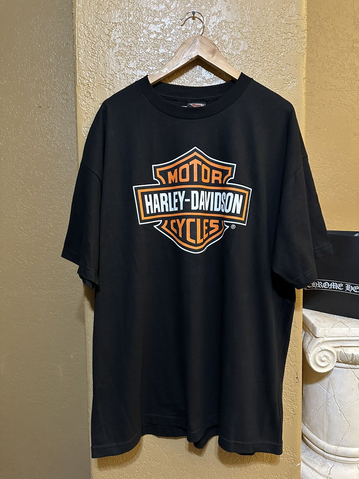 Harley Davidson 🦅 Harley Davidson Eagle Italy T Shirt Size US XXL / EU 58 / 5 - 2 Thumbnail