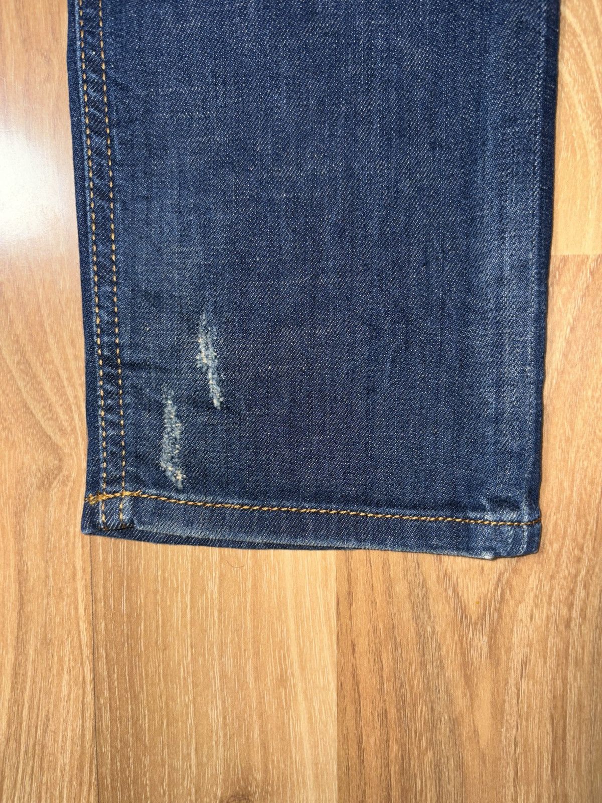Diesel Diesel Tepphar 084TX Slim-Carrot Distressed Stretch Denim Size US 30 / EU 46 - 4 Thumbnail