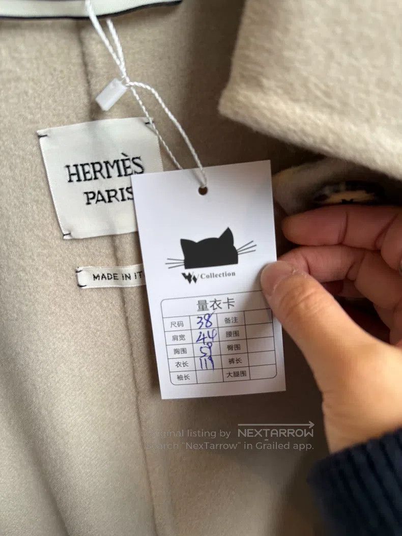 Hermes Hermes Cashmere Coat Size XS / US 0-2 / IT 36-38 - 3 Thumbnail