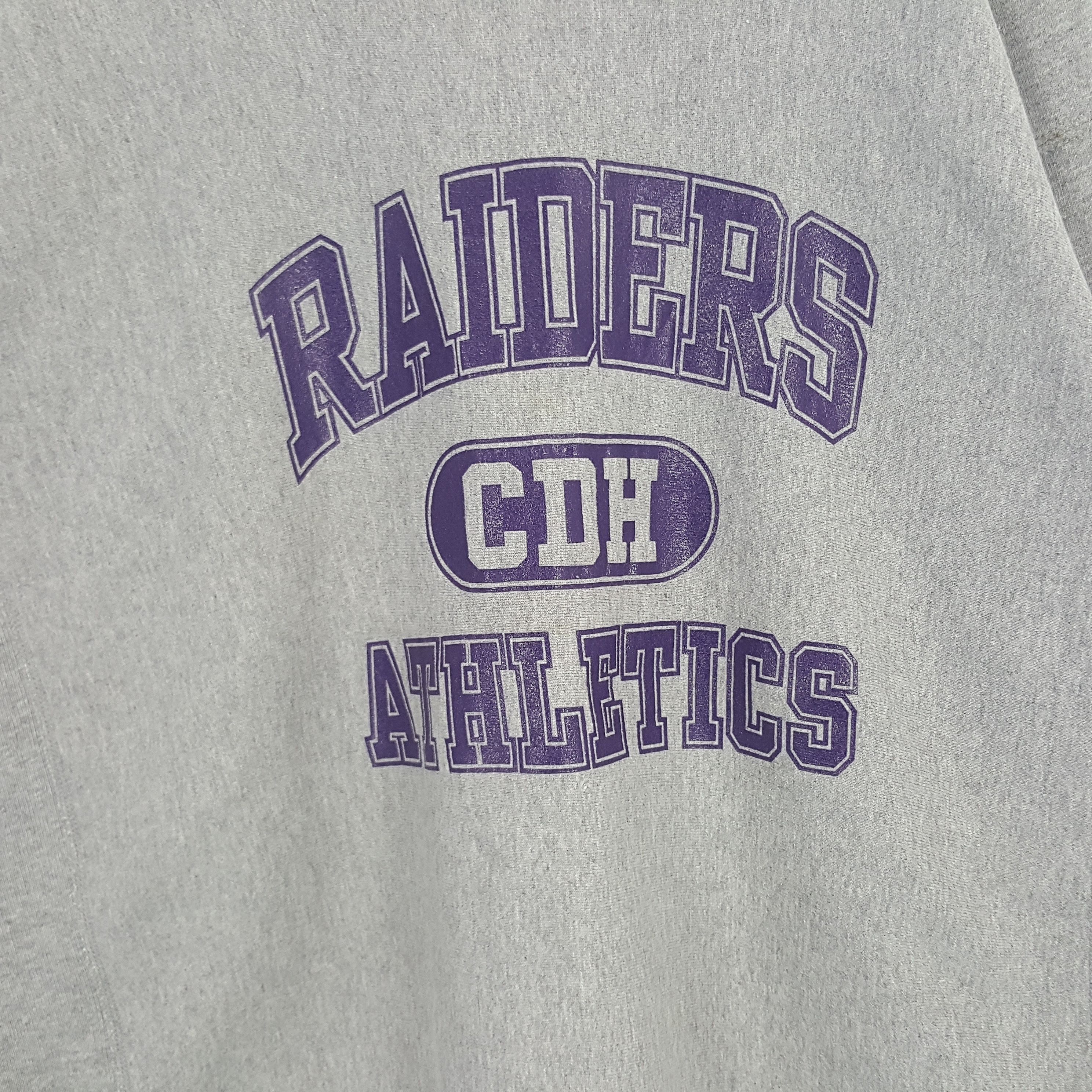 Vintage Vintage Raiders CDH Athletics American Sweatshirt Size US XL / EU 56 / 4 - 2 Thumbnail