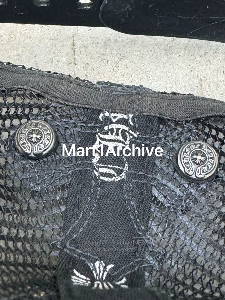Chrome Hearts CHROME HEARTS Full print cross-stitched leather silver acc Size ONE SIZE - 7 Thumbnail