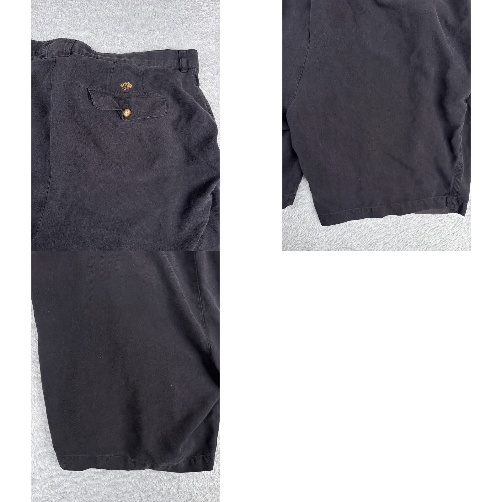 Tommy Bahama VINTAGE not applicable; restructure: "Tommy Bahama Silk Pleated Chino Shorts Men 40 Blue 39x8 Lightweight Beach Casual" Size US 40 / EU 56 - 10 Thumbnail