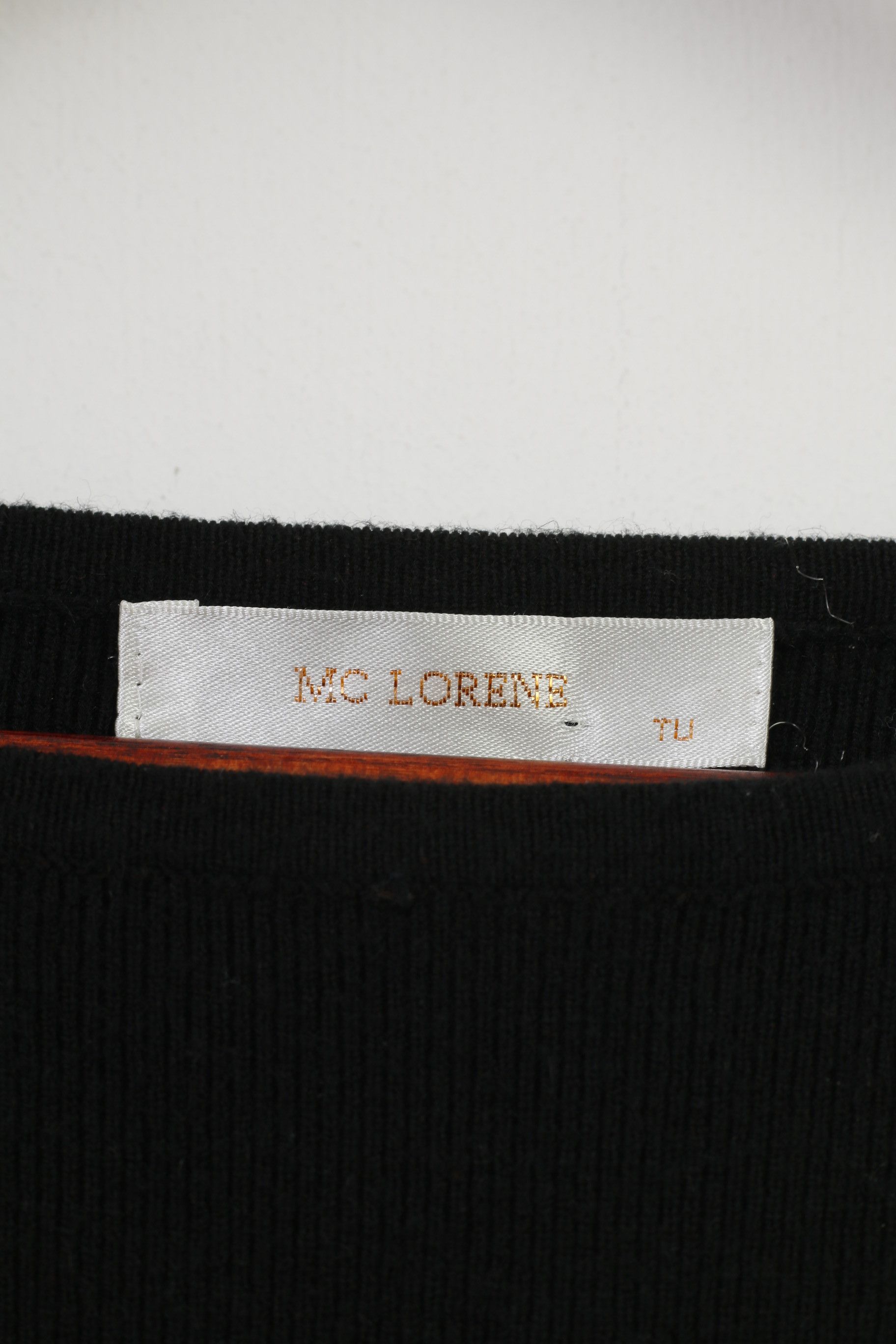 Vintage Mc Lorene Woman S Dress Black Tight Stretch 10252 Size S / US 4 / IT 40 - 6 Thumbnail