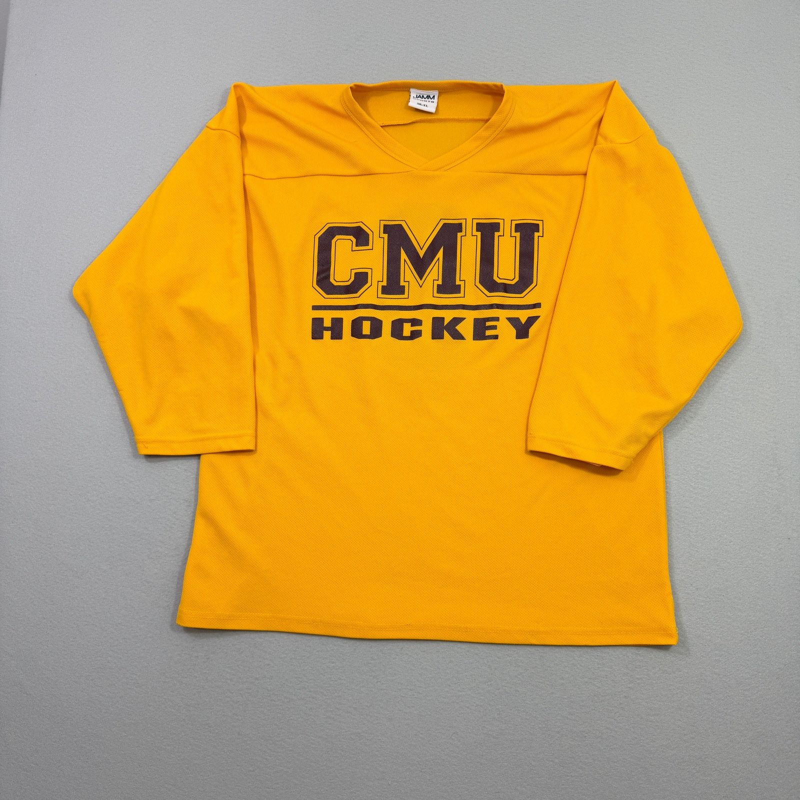 Vintage Vintage Central Michigan University Chippewas Hockey Jersey Size US XL / EU 56 / 4 - 1 Thumbnail