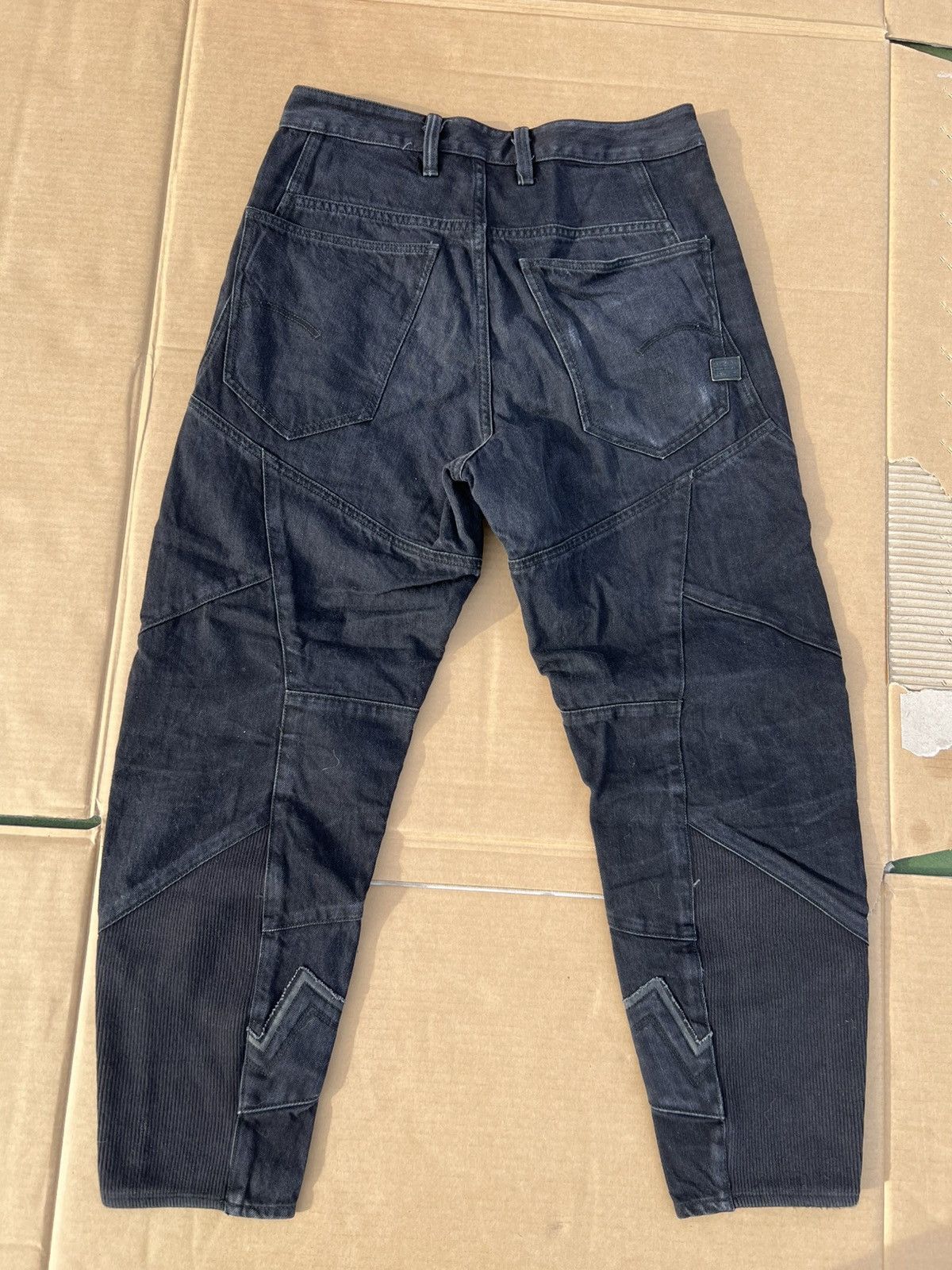 G-Star G-Star Raw Denim Motac-X Patchork Pants Size US 27 - 2 Thumbnail