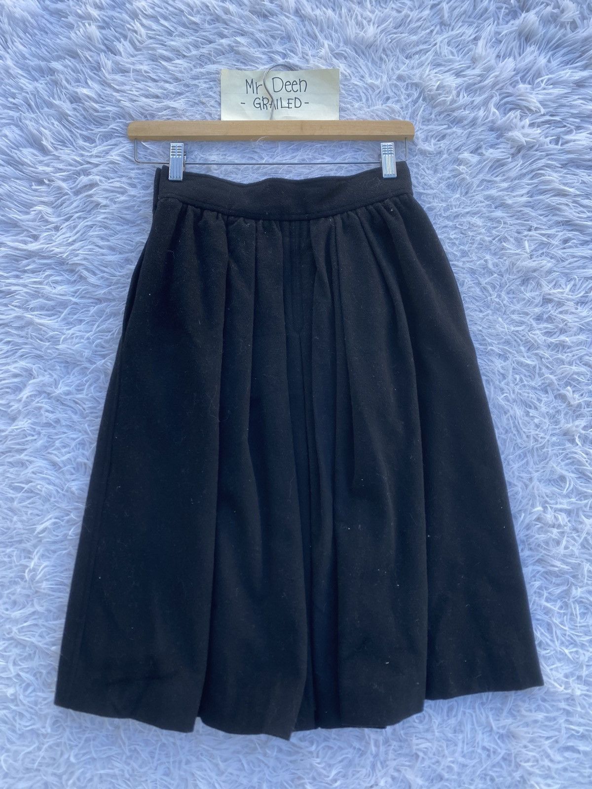 Yves Saint Laurent Rare Vintage Yves Saint Laurent YSL Wool Skirt Size 25" / US 0 / IT 36 - 17 Thumbnail
