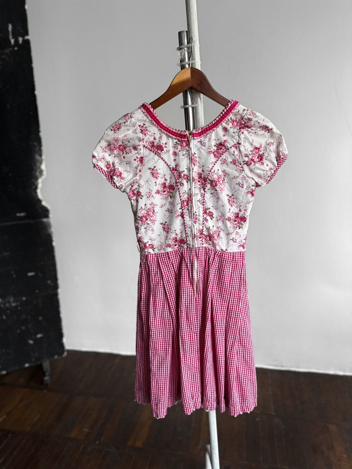 Other MarJo Womens Floral Gingham Traditional German Dirndl Dress Size S / US 4 / IT 40 - 2 Thumbnail