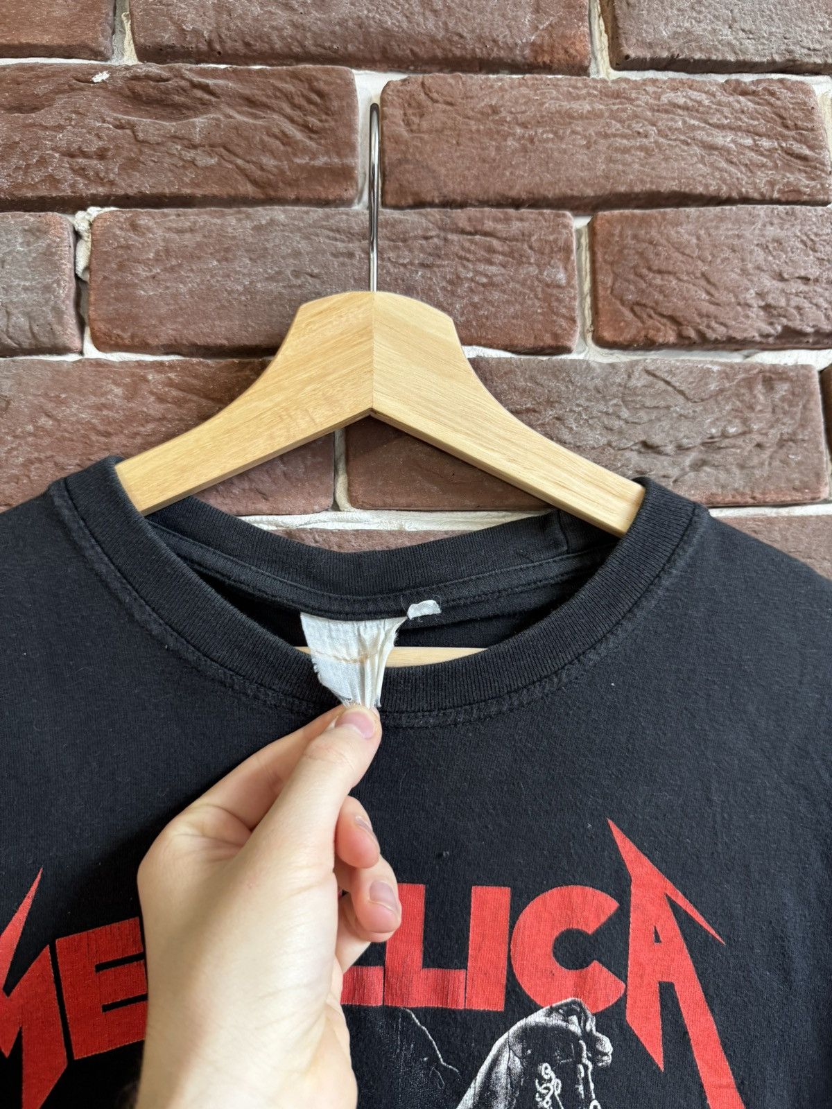 Band Tees Metallica Y2k Vintage Band Tee Nad Justice for all Metal M Size US M / EU 48-50 / 2 - 5 Thumbnail