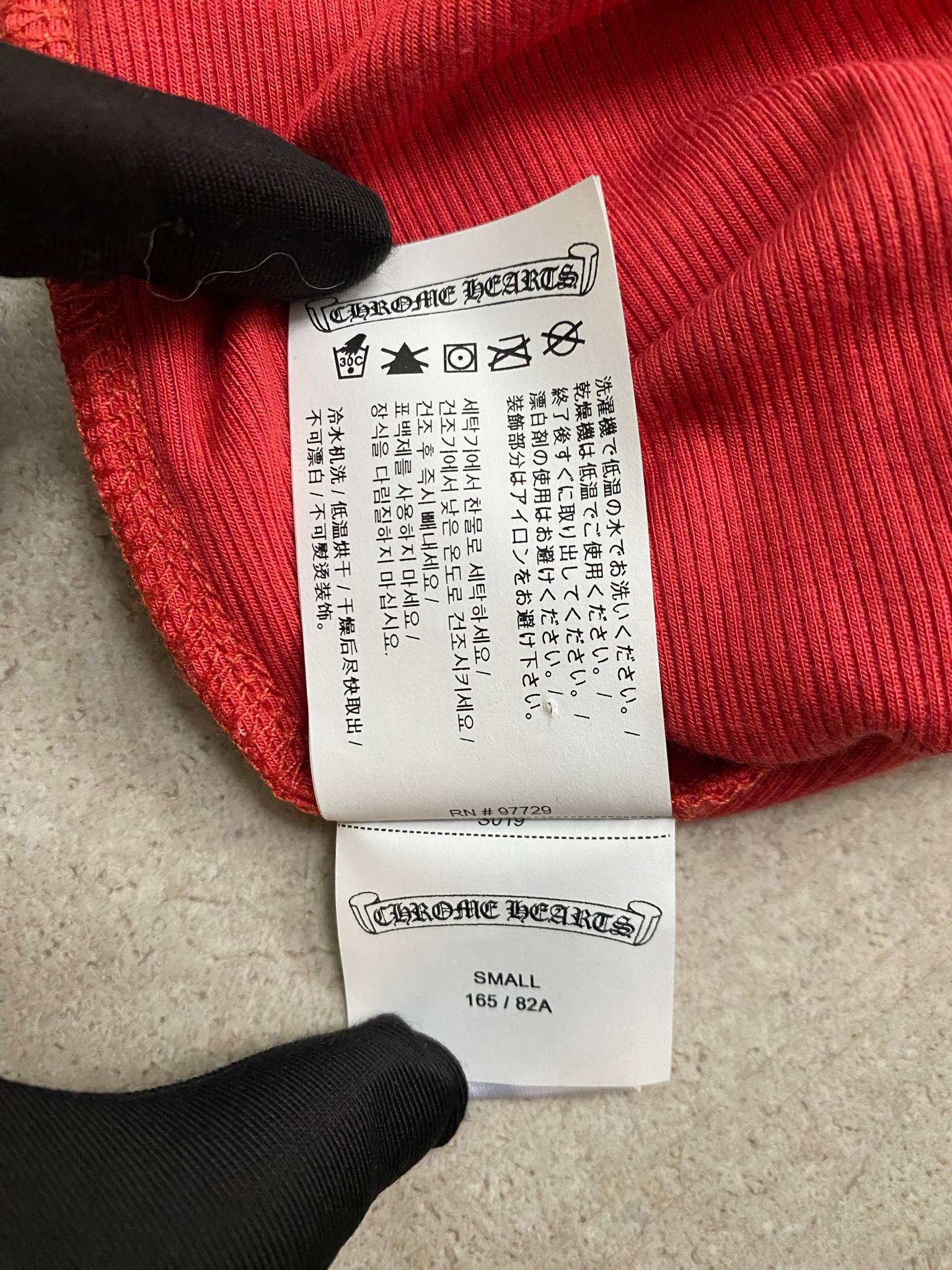 Chrome Hearts Chrome hearts Bad Seed CH embroidered red long sleeve Size S / US 4 / IT 40 - 6 Thumbnail
