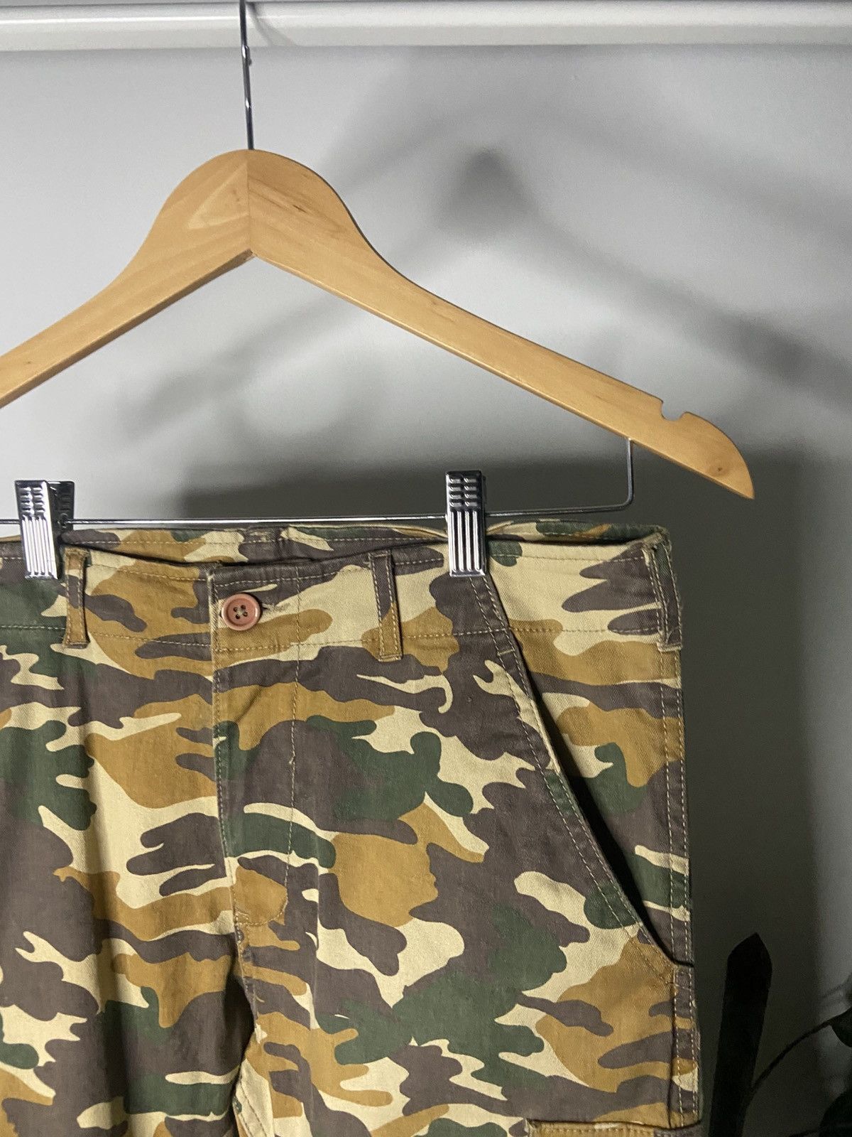 Japanese Brand Root Three Camouflage Army😊❤️ Size US 30 / EU 46 - 7 Thumbnail