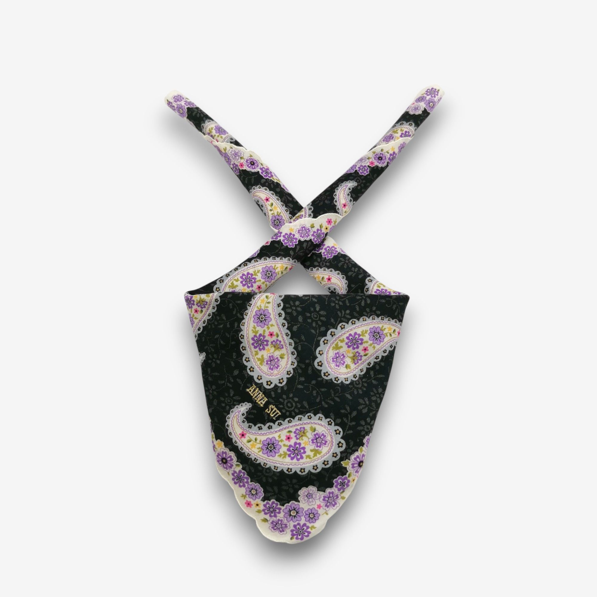 Japanese Brand Vintage Anna Sui Handkerchief Pocket Square Bandana Size ONE SIZE - 1 Thumbnail