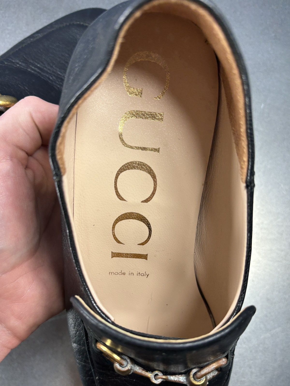 Gucci 2018 Gucci Horsebit Loafer Leather Mules Heels Crystal Jewel Size US 9 / IT 39 - 7 Thumbnail