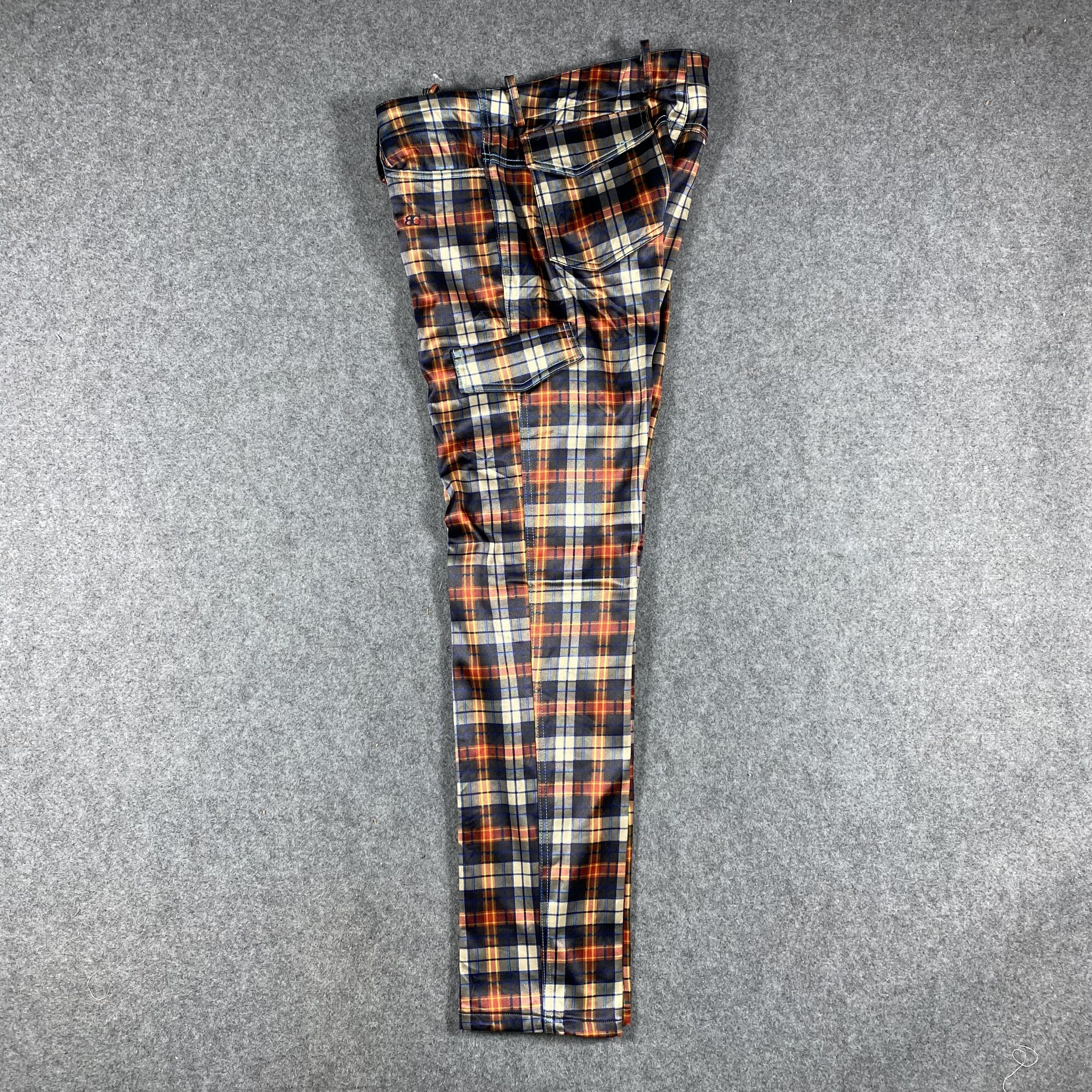 Japanese Brand Japanese Brand Blue Crash Multipocket Tactical Cargo Pants Size US 32 / EU 48 - 10 Thumbnail