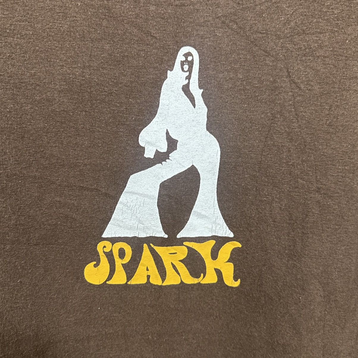 Vintage Vintage Spark Skateboard Brown T-shirt Size US M / EU 48-50 / 2 - 3 Thumbnail
