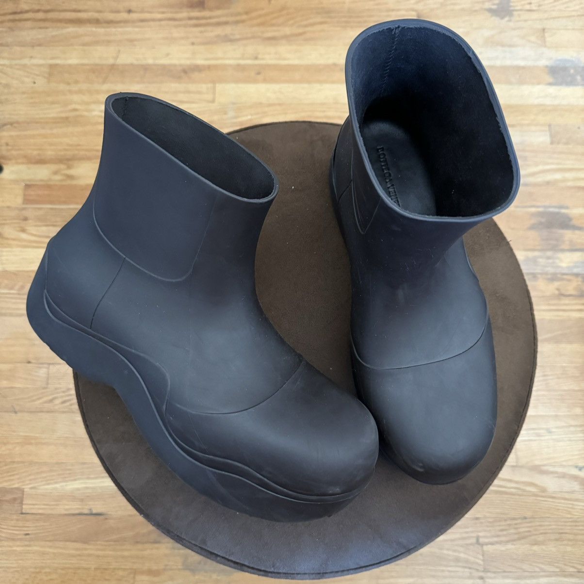 Bottega Veneta Bottega Veneta Puddle Ankle Boots - Brown Size US 8 / EU 41 - 3 Thumbnail