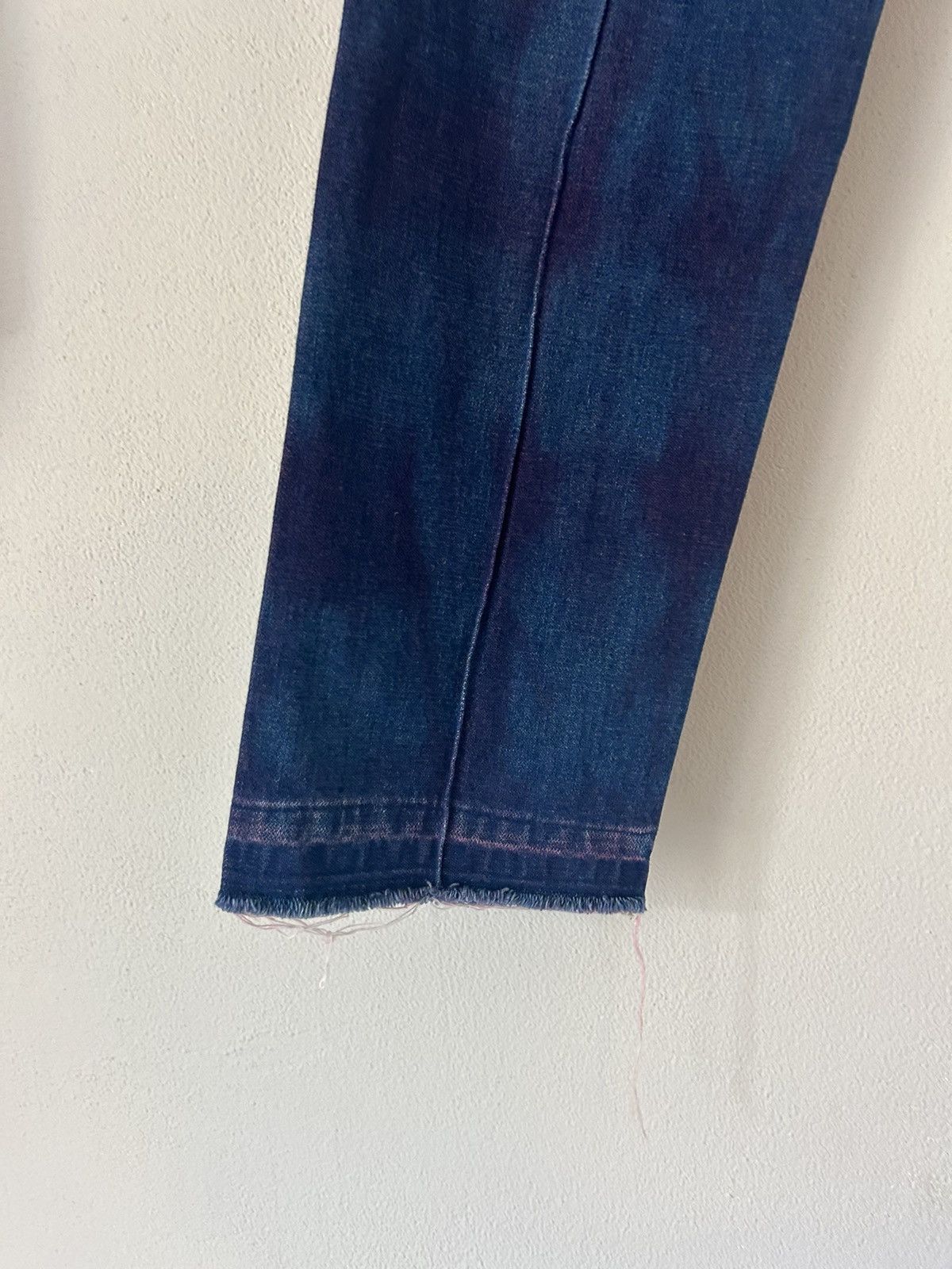 Gucci Pink Painter Blue Denim Jeans Size US 35 - 6 Thumbnail