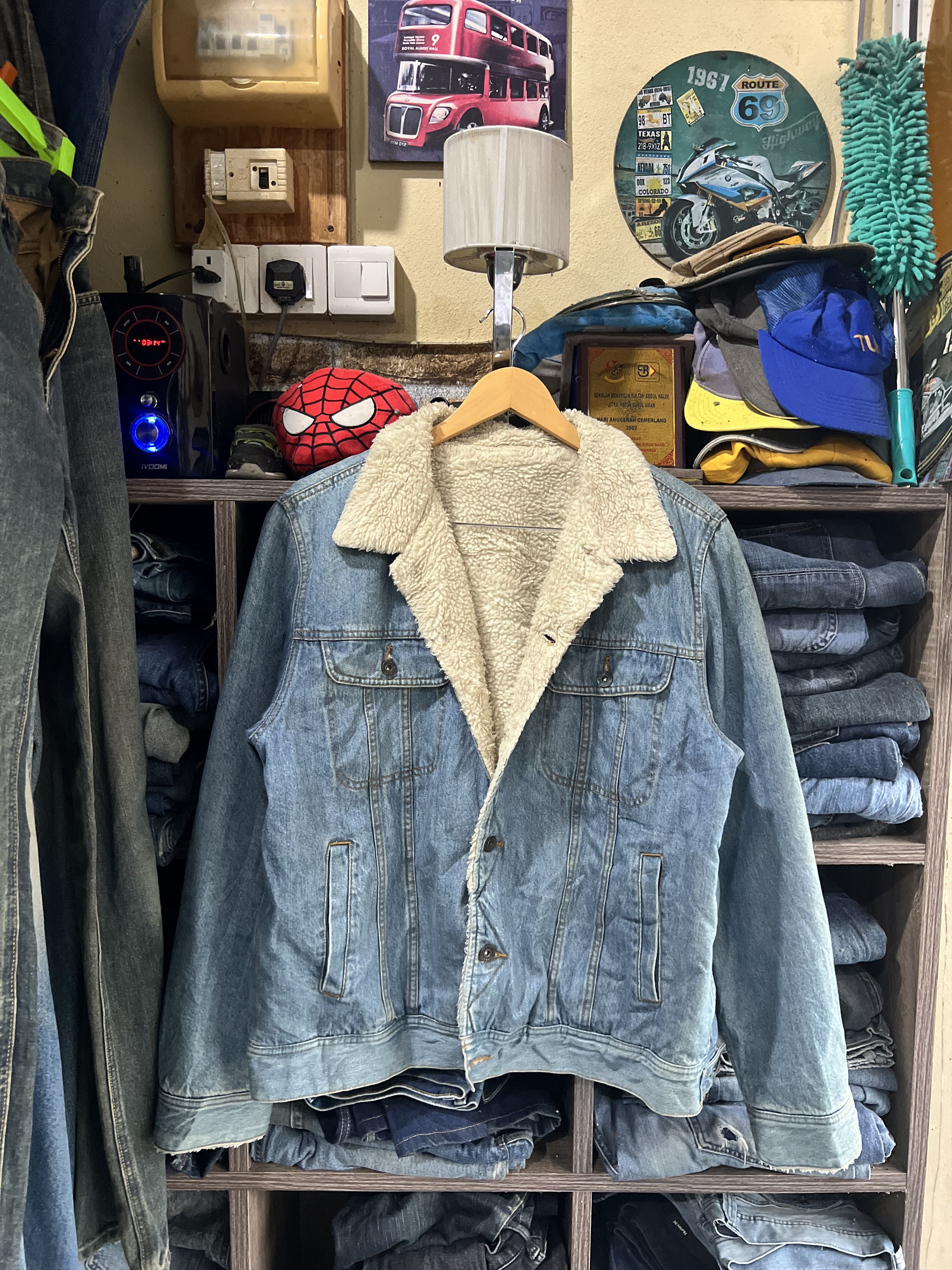 GU 🔥Gu Sherpa Denim Jacket Size US L / EU 52-54 / 3 - 20 Thumbnail