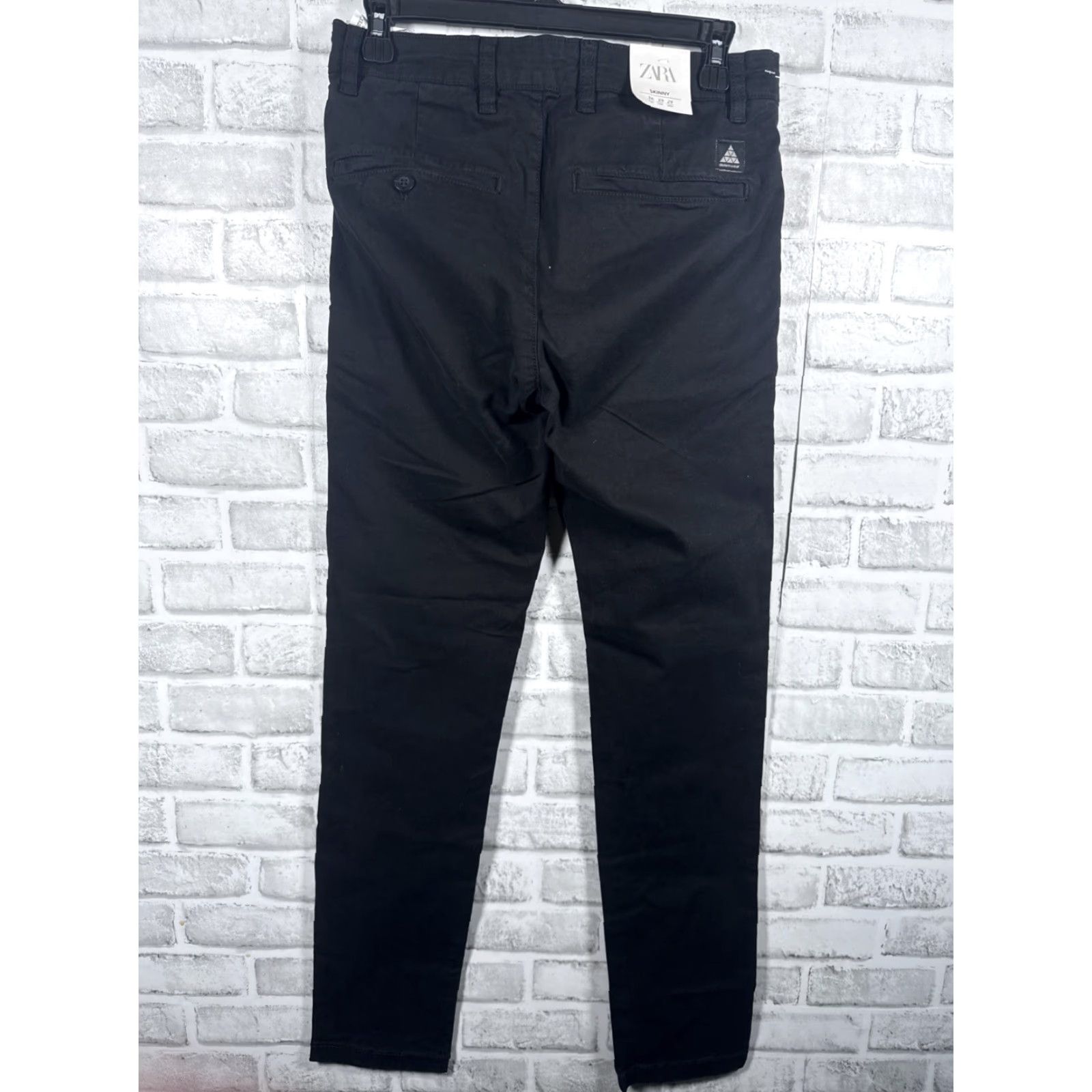 Zara Zara NWT Skinny Black Jeans Mens Size 29x32 Size US 29 - 4 Thumbnail