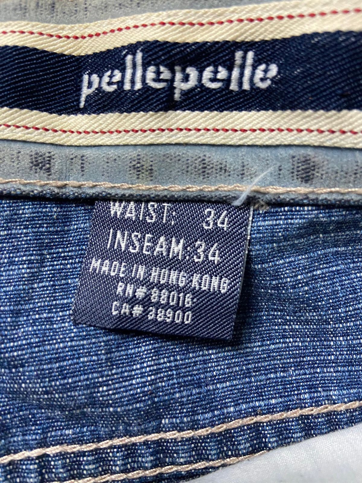 Pelle Pelle Vintage Pelle Pelle Damaged Baggy Jeans (165) Size US 36 / EU 52 - 11 Thumbnail
