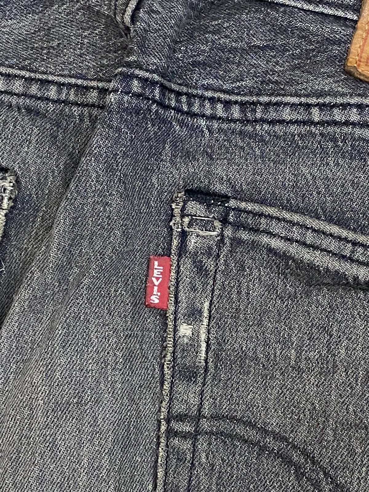Japanese Brand × Levi's Vintage Levis 508 93' Big E 3496 Button Fly Distressed Jean Size US 32 / EU 48 - 17 Thumbnail