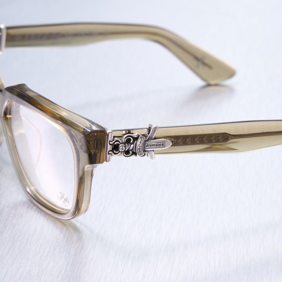 Chrome Hearts CHROME HEARTS VAGILLIONAIRE II ARMY GLASSES Size ONE SIZE - 3 Thumbnail