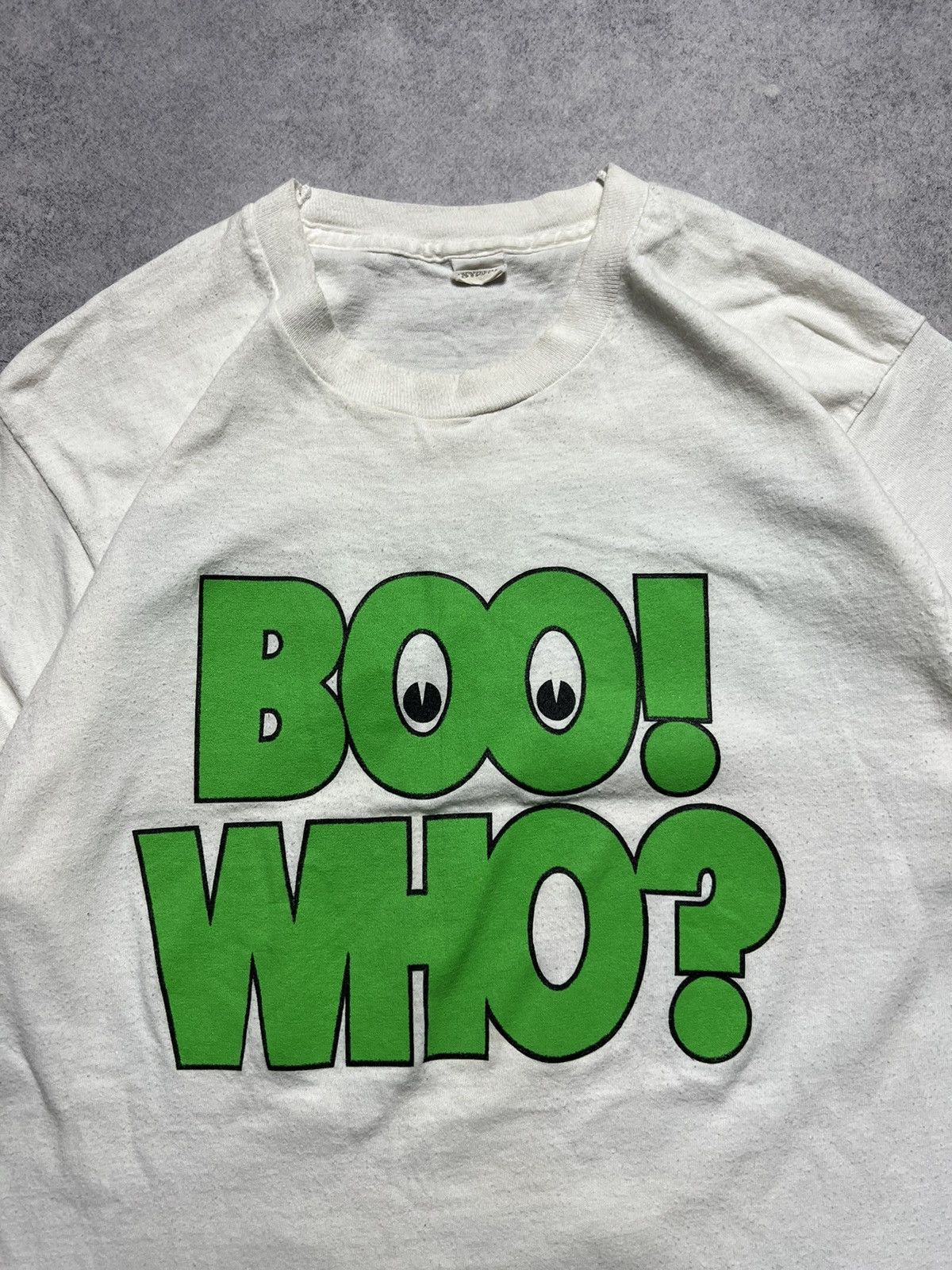 Vintage Vintage BeetleJuice 1988 Boo! Who? Faded Distressed T Shirt Size US M / EU 48-50 / 2 - 5 Thumbnail