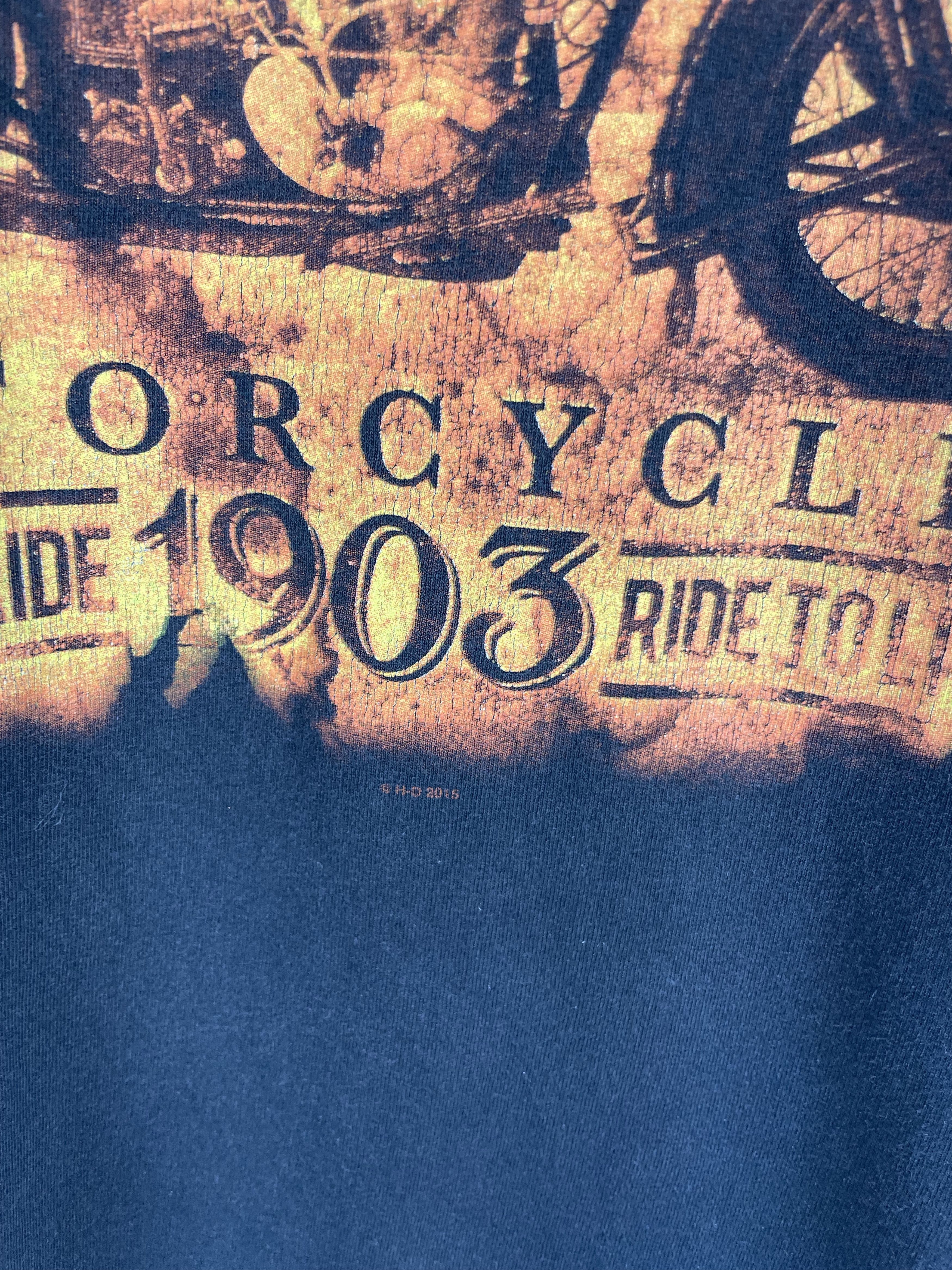 Harley Davidson Vintage HARLEY DAVIDSON Tee Graphic T Shirt Size US XL / EU 56 / 4 - 5 Thumbnail