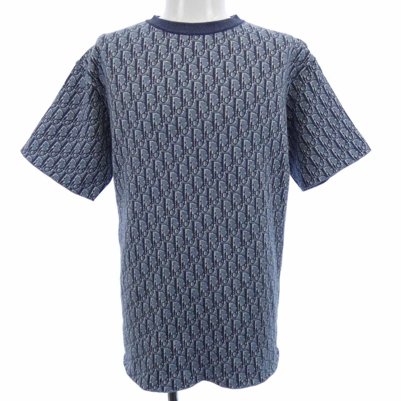 Dior Dior Dior Oblique T-shirt Cotton T-Shirts 593M634A7018 DUTY FREE for USA