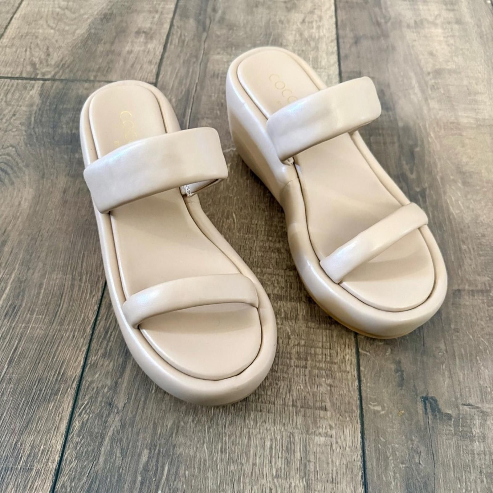 Other Coconuts by Matisse ‘Unique’ Wedge Sandals Size US 9 / IT 39 - 2 Thumbnail