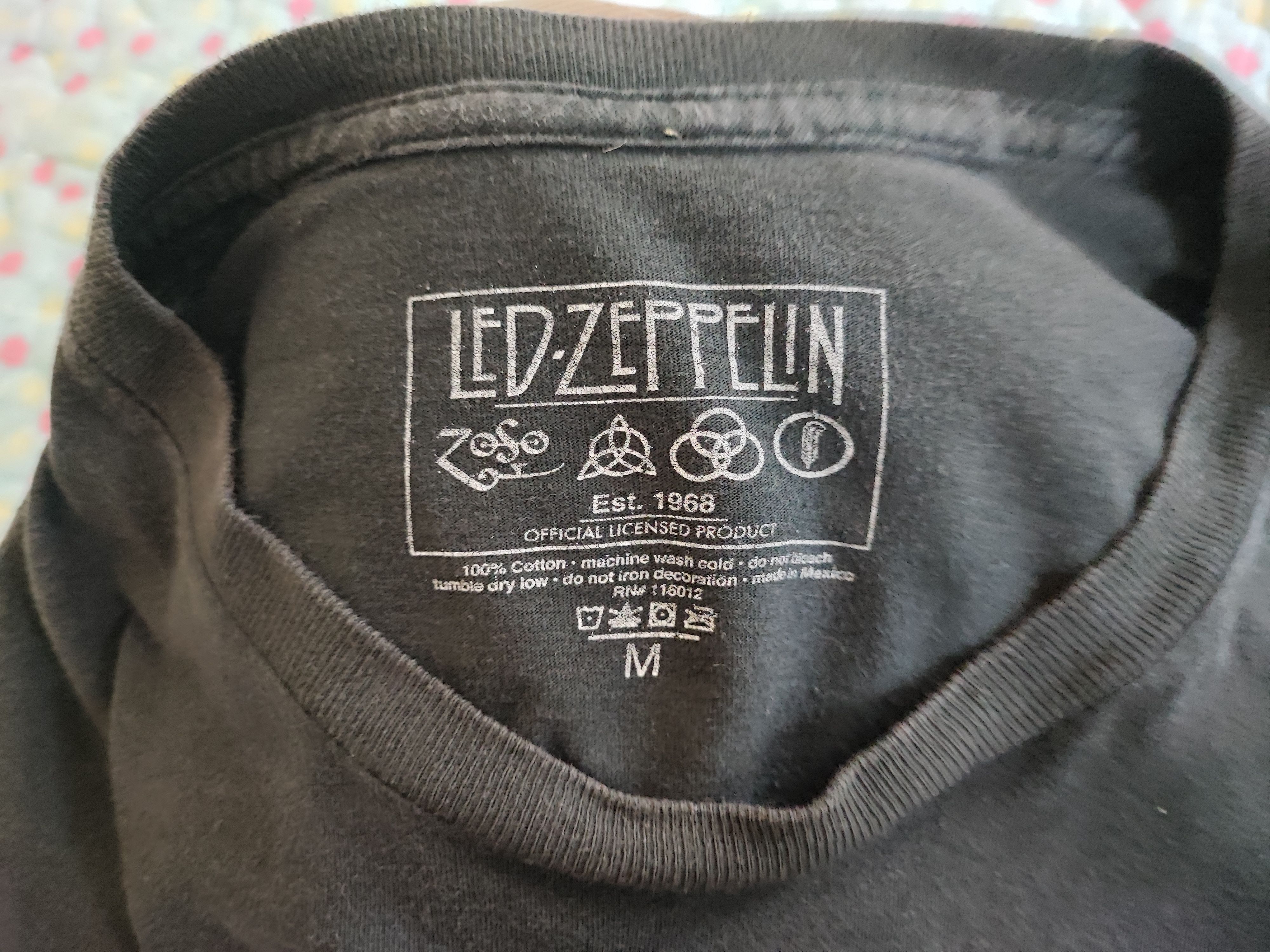 Band Tees LED ZEPPELIN STAIRWAY TO HEAVEN Size US M / EU 48-50 / 2 - 3 Thumbnail