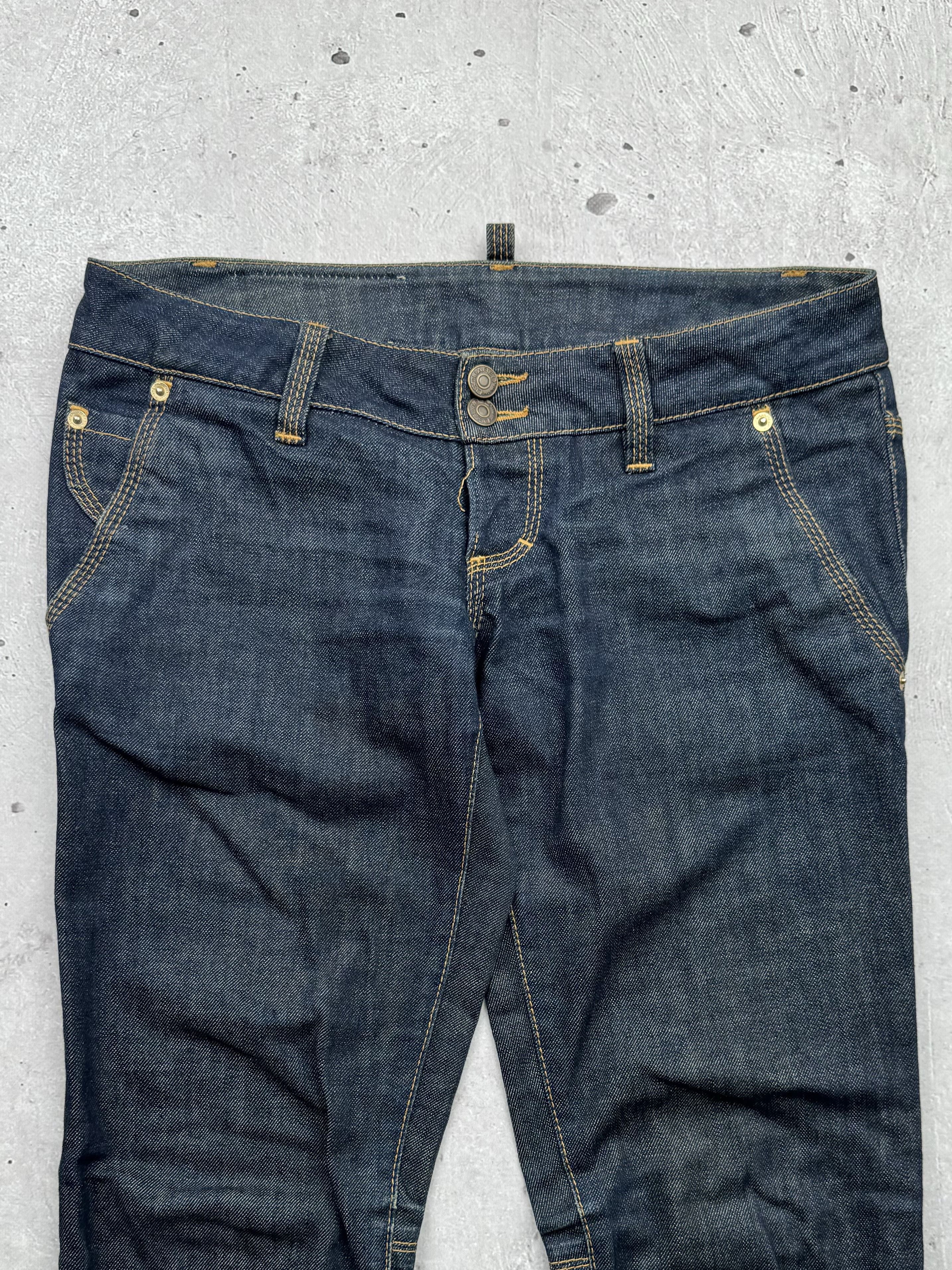 Dsquared2 × Vintage Dsquared2 Vintage Multi Zipped Jeans Size 27" / US 4 / IT 40 - 5 Thumbnail