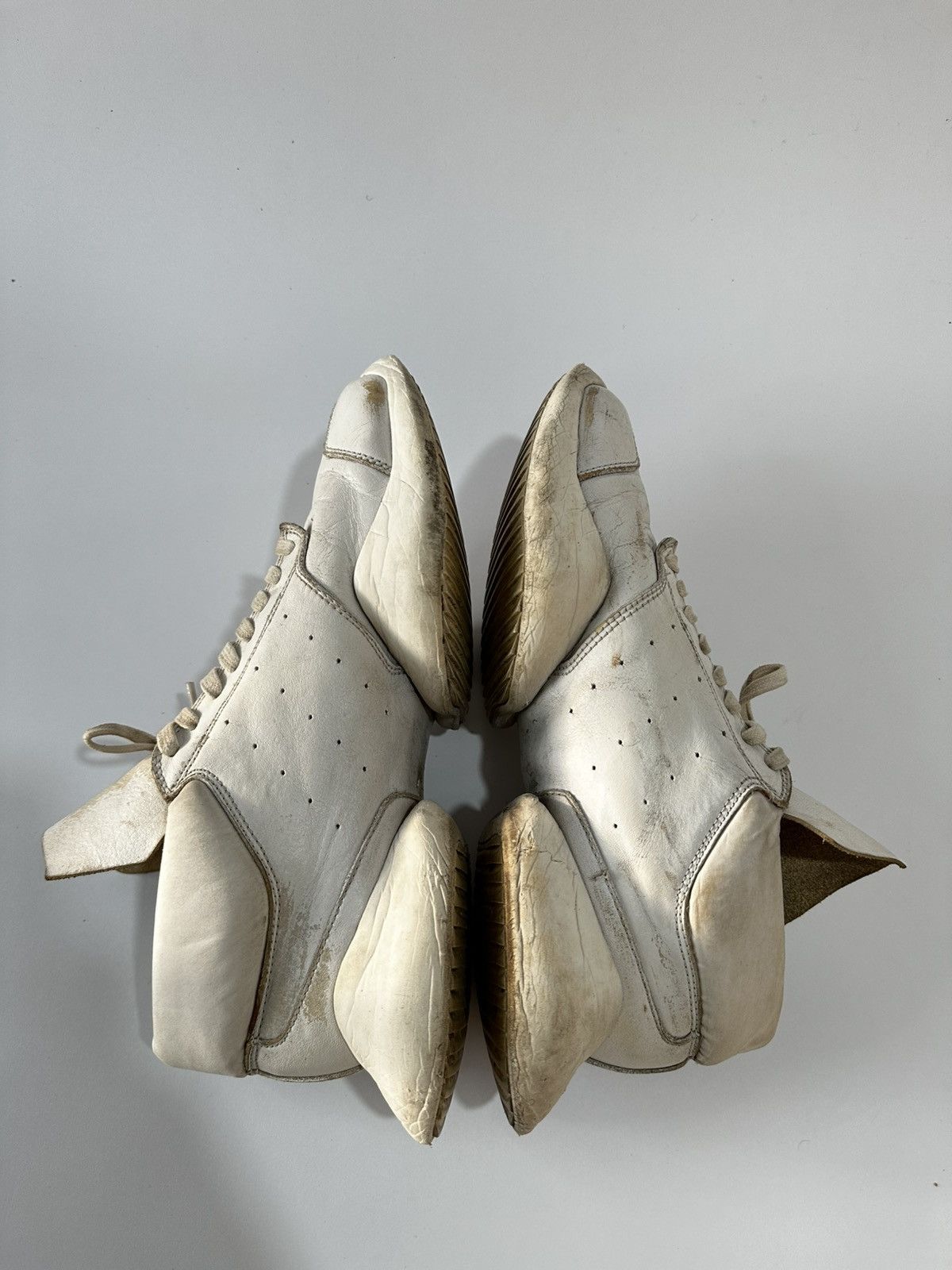 Adidas × Rick Owens Rick Owens X Adidas Tech Runner White Men’s Sneakers. Size US 8.5 / EU 41-42 - 8 Thumbnail