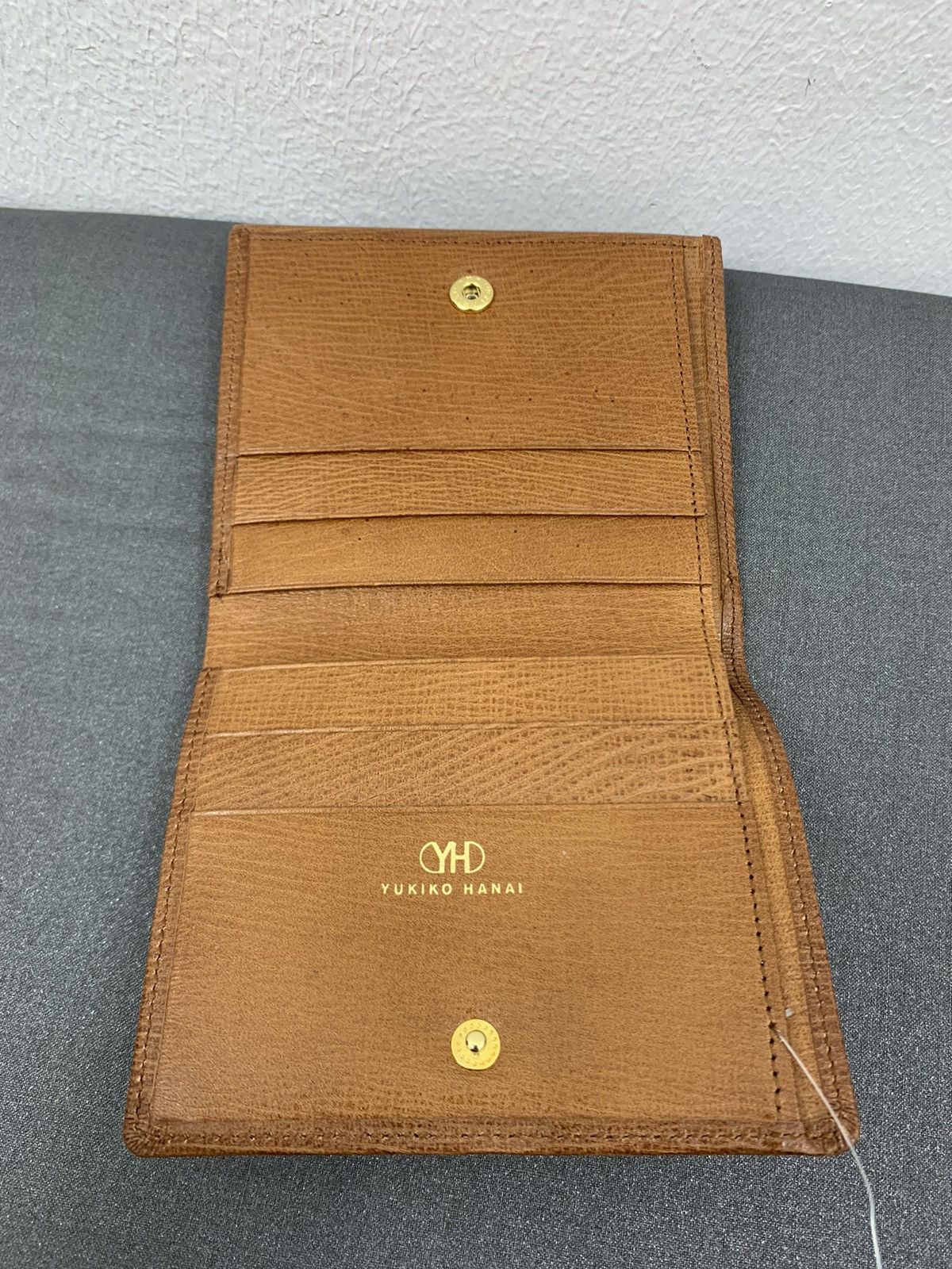 Japanese Brand JapaneseBrand Yukiko Hanai Leather Wallet Size ONE SIZE - 3 Thumbnail