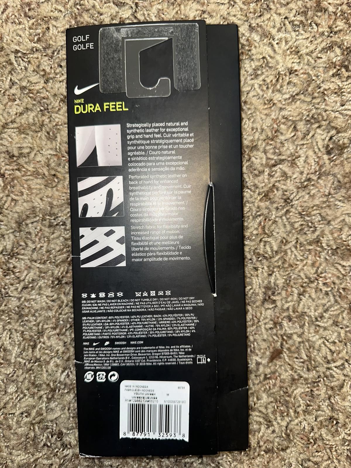 Nike Nike Golf Dura Feel Single Glove Junior Right Size ONE SIZE - 3 Thumbnail