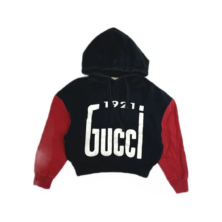 Gucci Gucci SS22 Black Hoodie with Logo Print-2507 Size S / US 4 / IT 40 - 8 Thumbnail