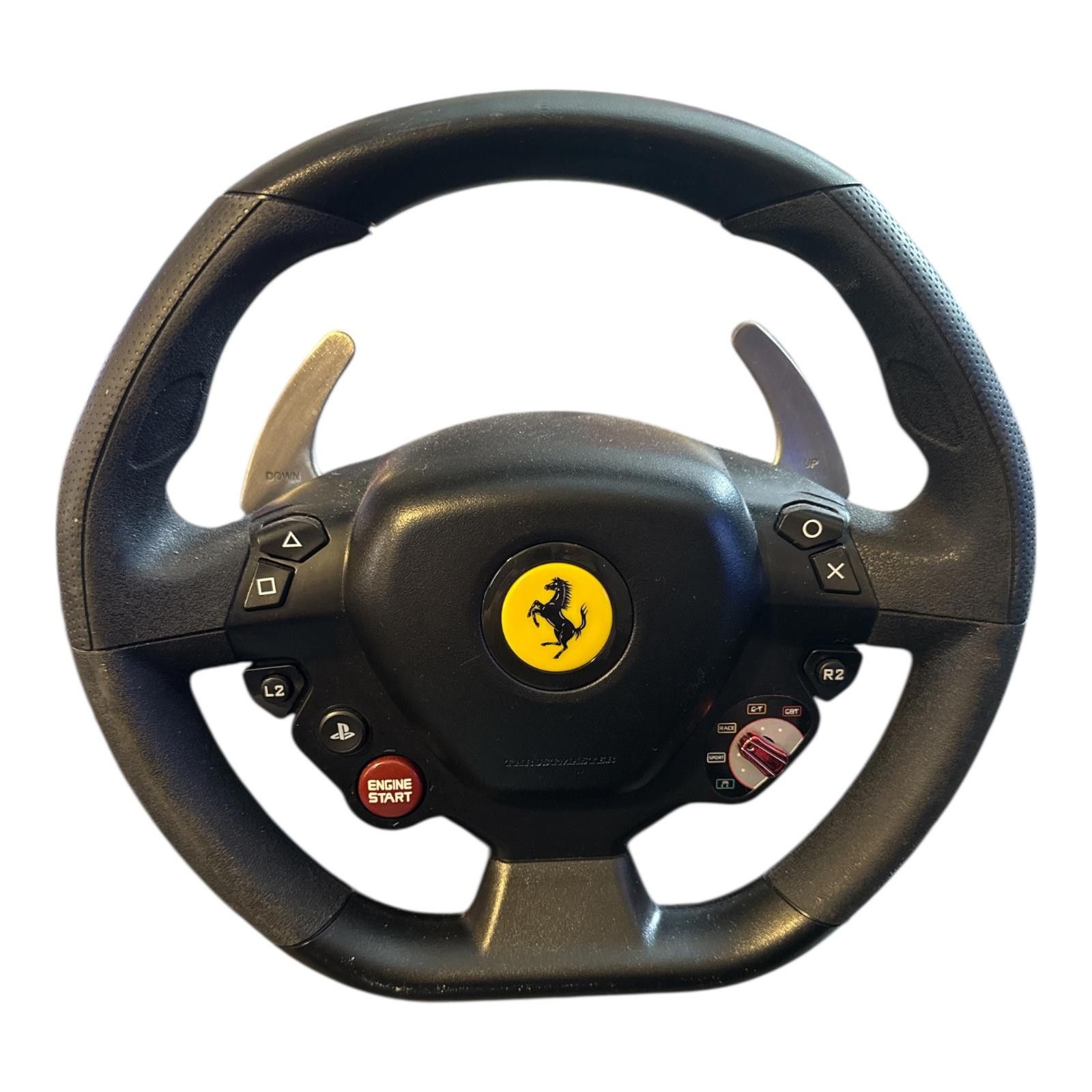 Other PS4 Thrustmaster Ferrari Racing Wheel with Pedals Size ONE SIZE - 2 Thumbnail