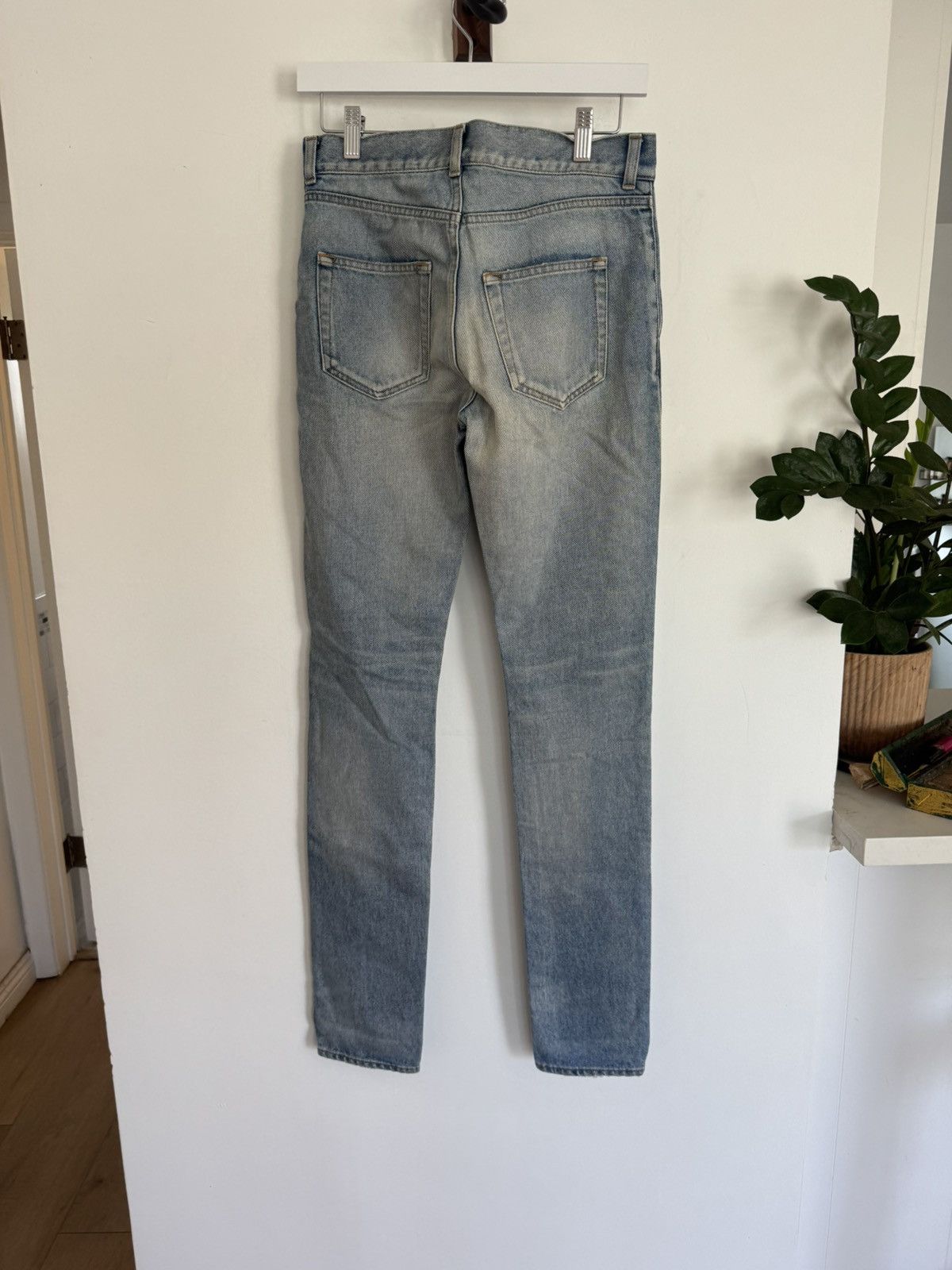 Saint Laurent Paris Lightwash D02 27 Size US 27 - 2 Thumbnail