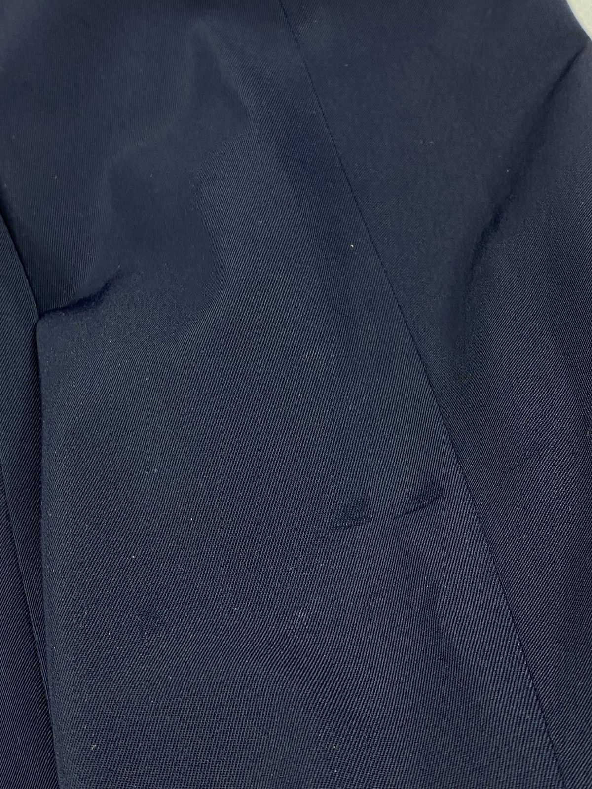 Escada 🔥LASTDROP🔥 Escada Shiny Navy Blue Gold Buttons Fitted Jacker Size S / US 4 / IT 40 - 16 Thumbnail