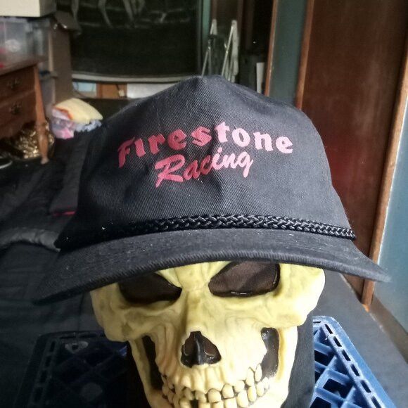 Other Deadstock Vintage Firestone Racing Rope Snap Trucker Hat Cap Size ONE SIZE - 1 Thumbnail