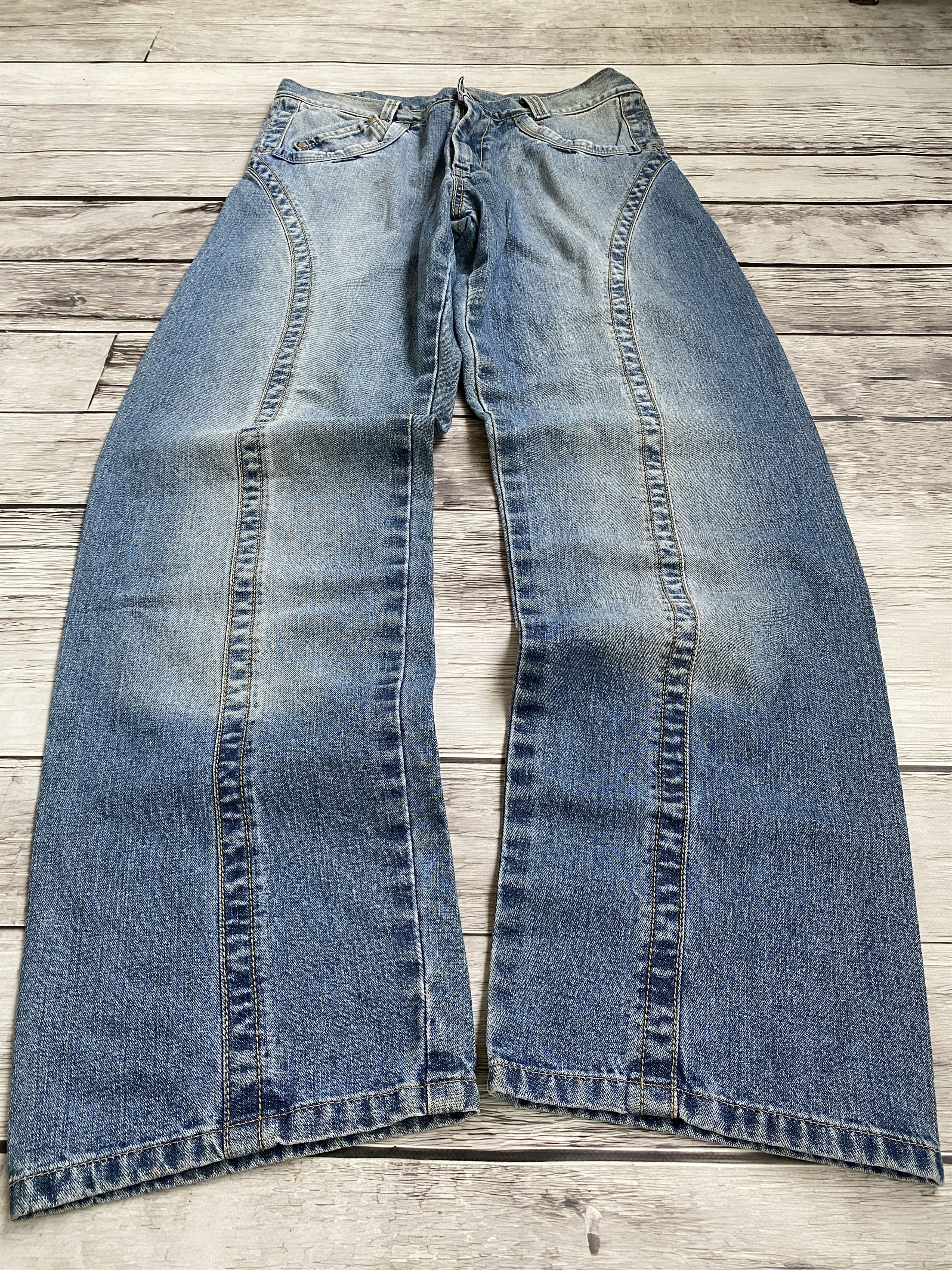 If Six Was Nine × Japanese Brand × Yohji Yamamoto VTG Yohji Yamamoto Junya Watanabe Style Bondage Cargo Pants Size US 34 / EU 50 - 2 Thumbnail
