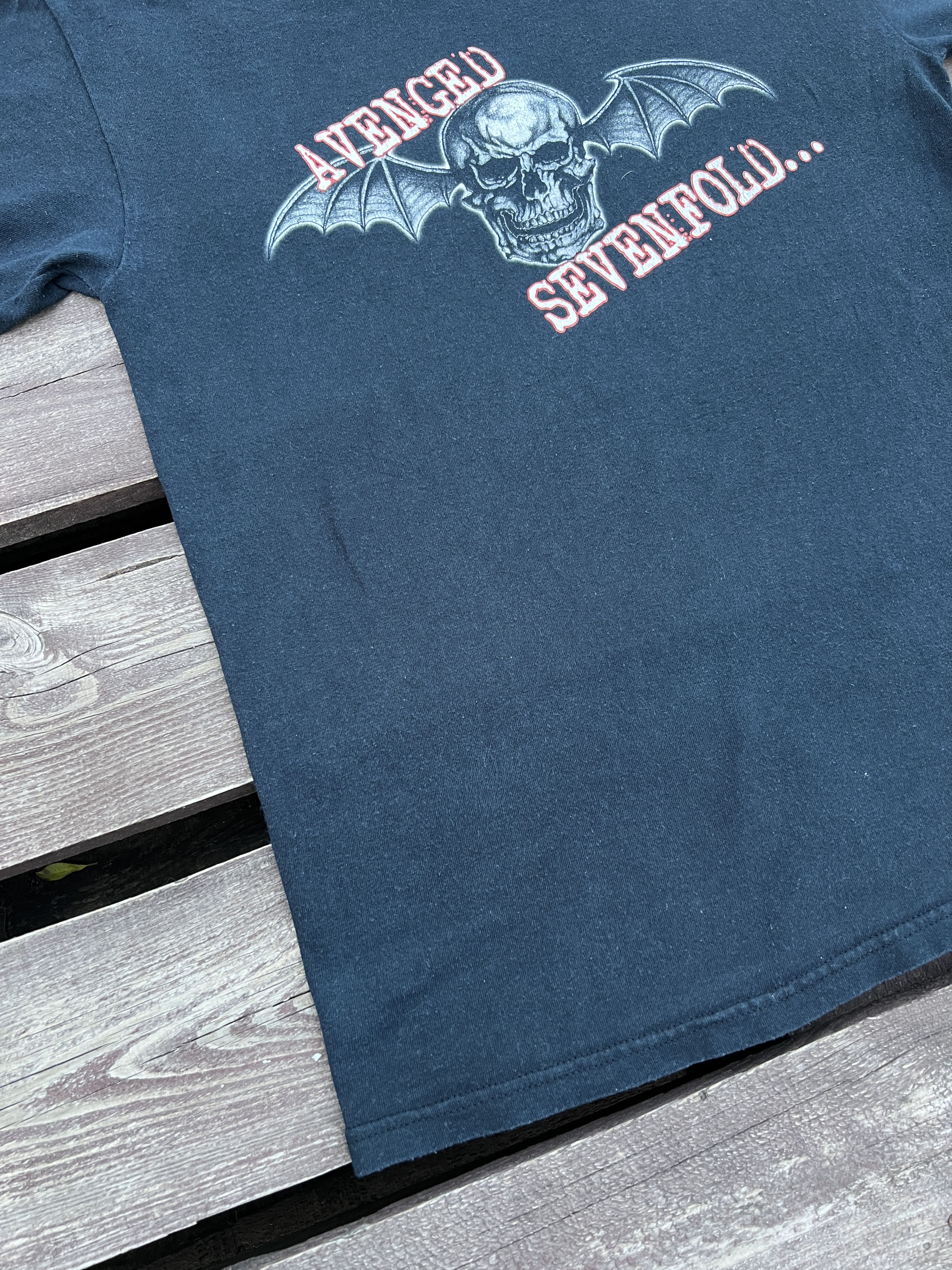 Band Tees Vintage 2000s Avenged Sevenfold Rock Band T-shirt Size US M / EU 48-50 / 2 - 9 Thumbnail
