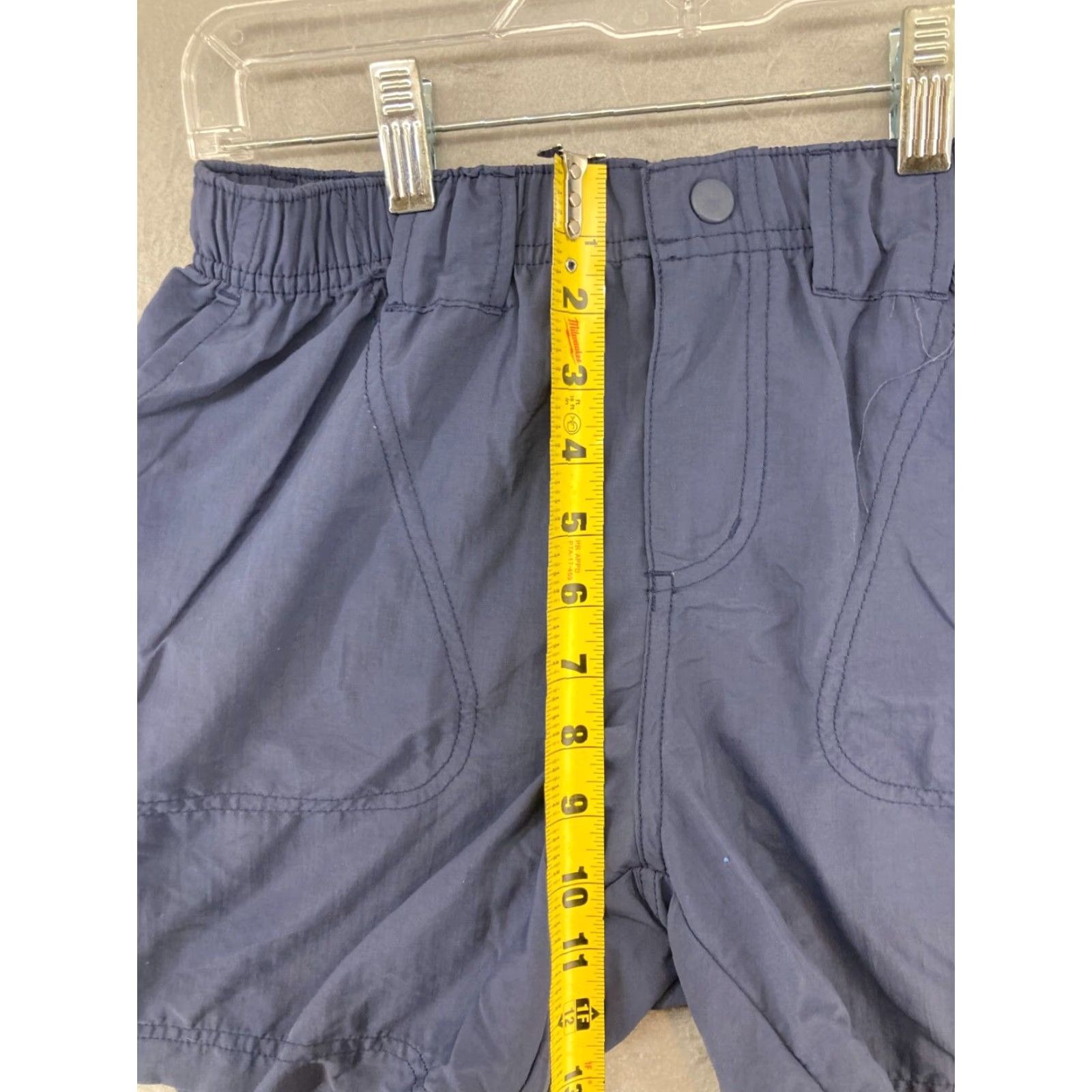 Vintage Columbia Womens Shorts XS Blue Outdoor Hiking Cargo Snap Size 26" / US 2 / IT 38 - 4 Thumbnail